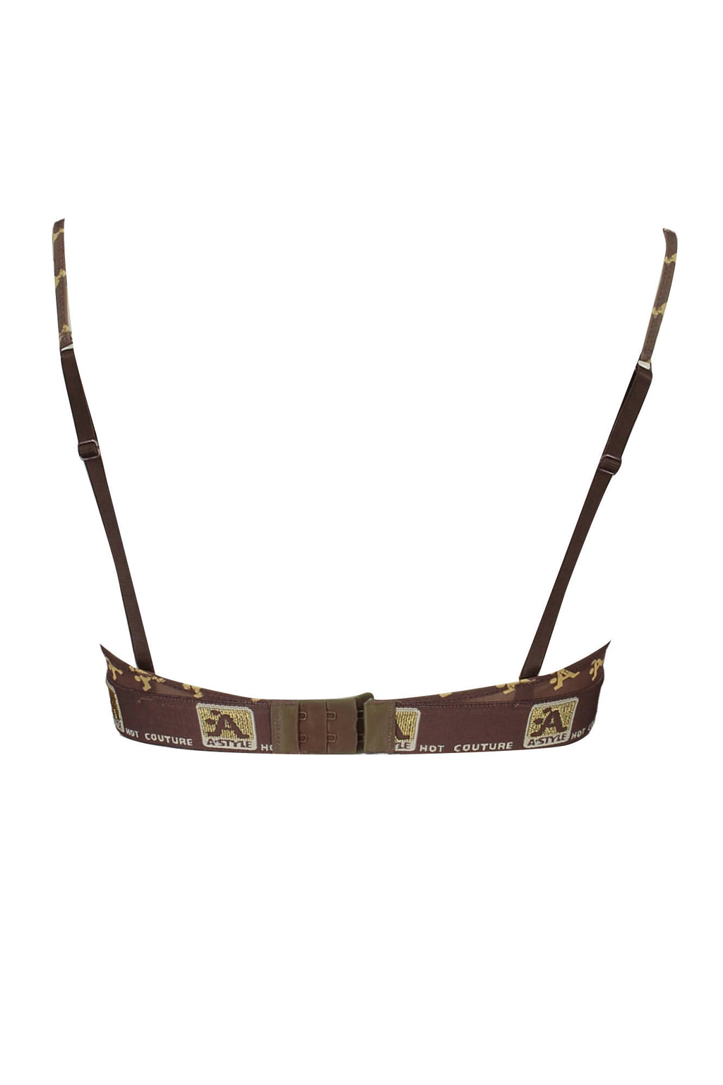 A-STYLE PUSH-UP BRA FOR WOMEN, BROWN 