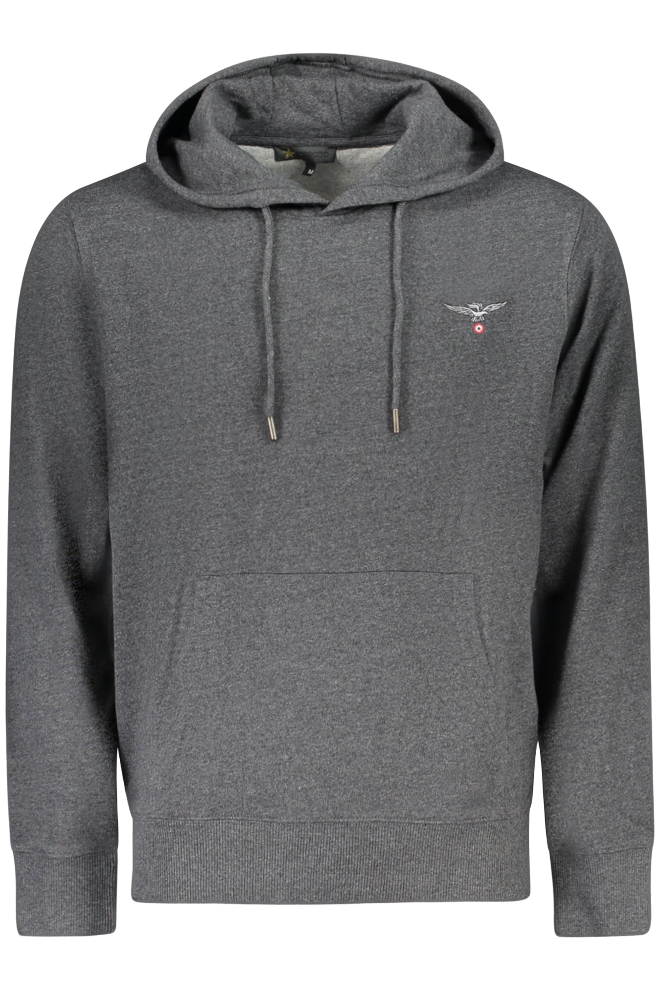 SUDADERA GRIS CON CREMALLERA PARA HOMBRE DE LA ACADEMIA MILITAR 