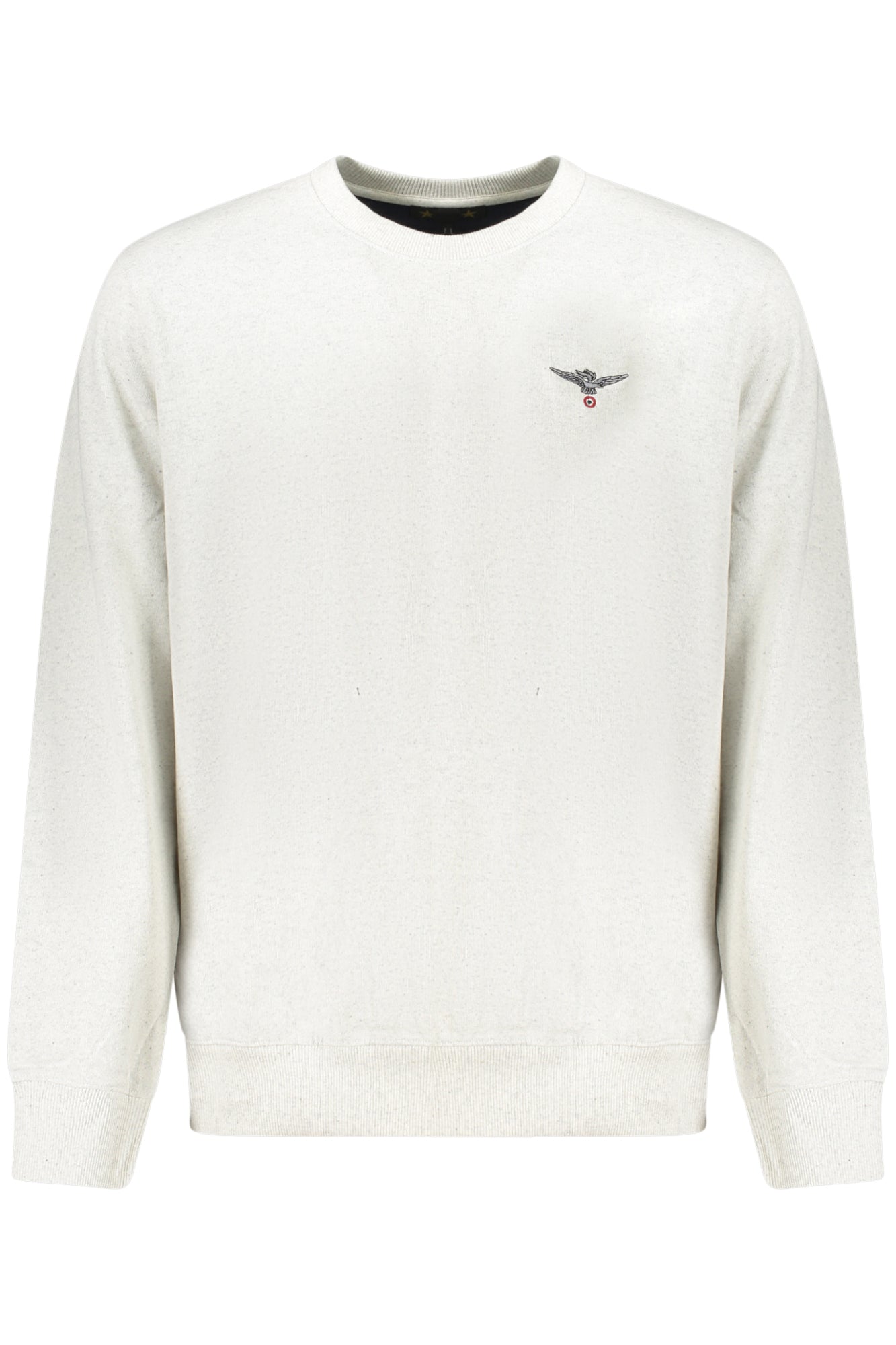 SUDADERA CON CREMALLERA PARA HOMBRE DE LA ACADEMIA MILITAR, GRIS 