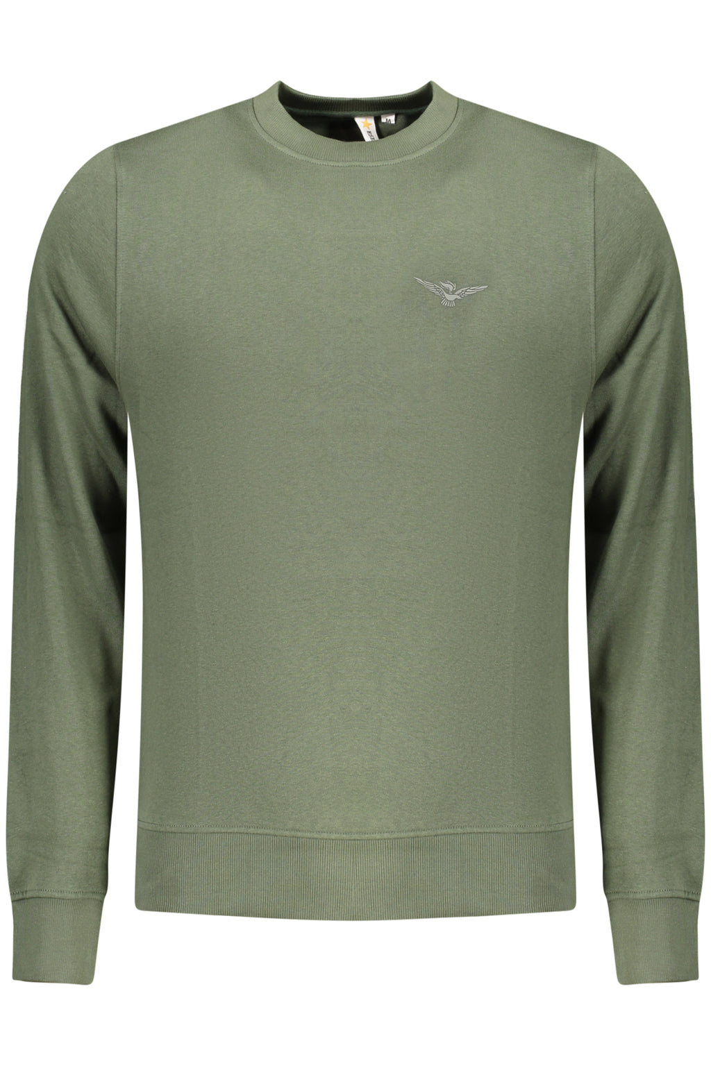 MILITARY ACADEMY MEN'S ZIP-UP SWEATSHIRT, GREEN 