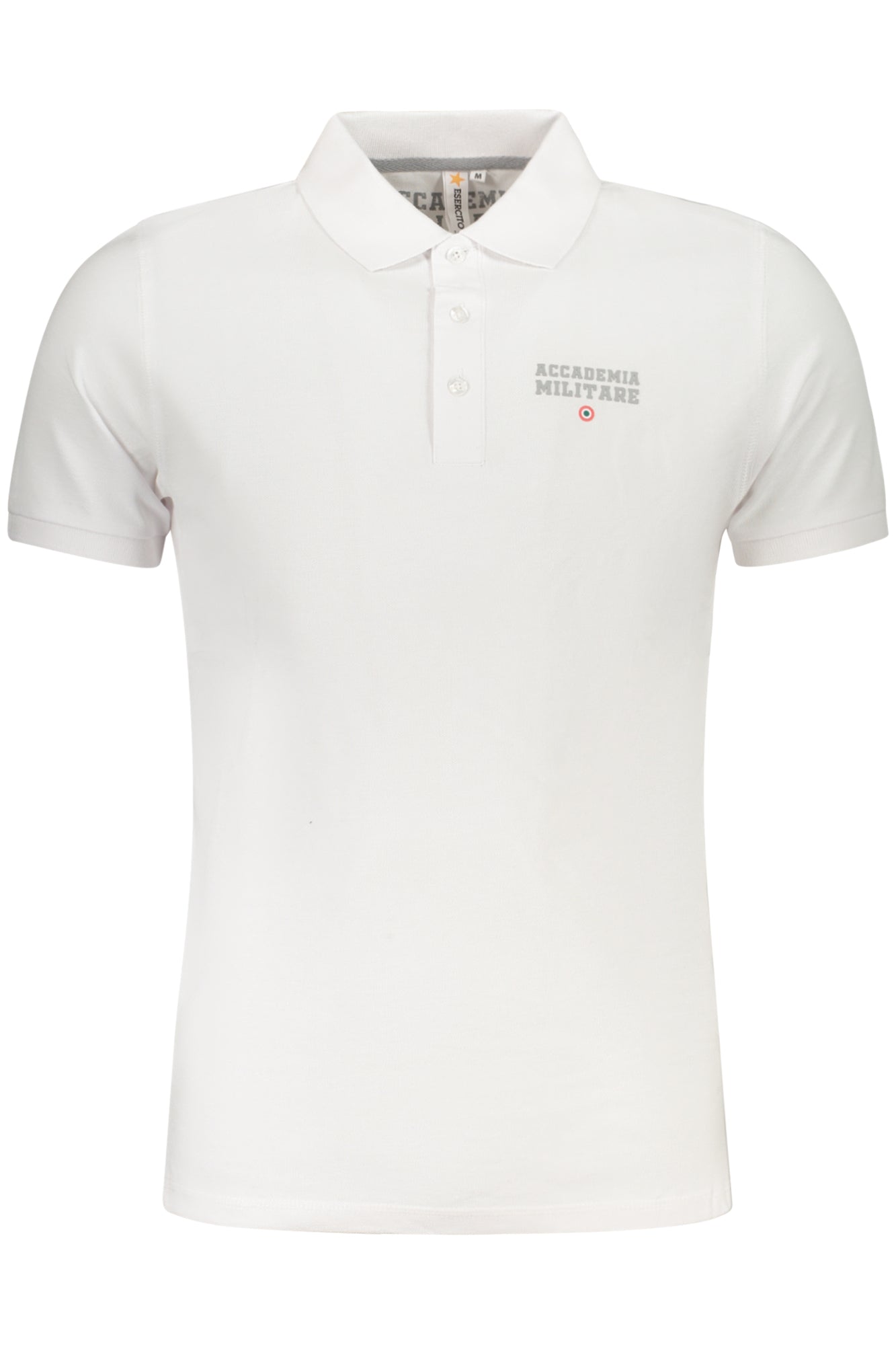 POLO DE MANGA CORTA PARA HOMBRE DE LA ACADEMIA MILITAR, BLANCO 
