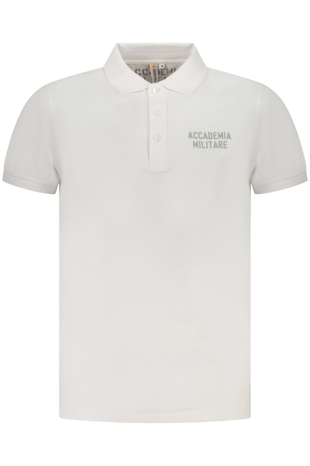 POLO DE MANGA CORTA PARA HOMBRE DE LA ACADEMIA MILITAR, BLANCO 