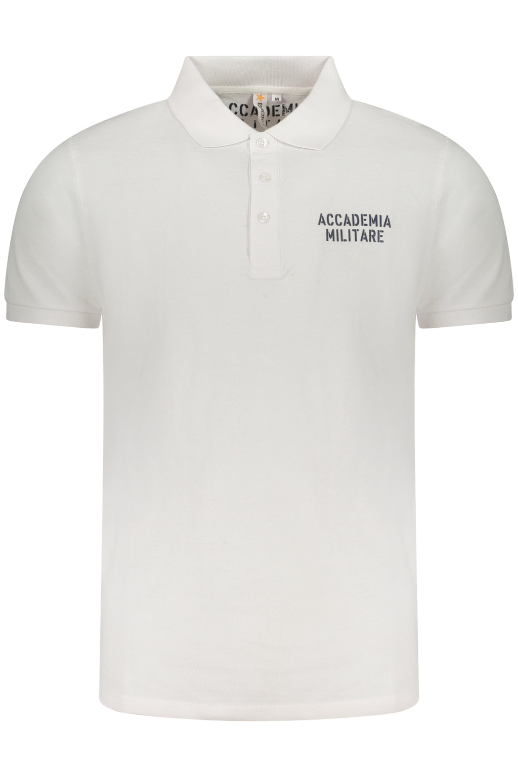 POLO DE MANGA CORTA PARA HOMBRE DE LA ACADEMIA MILITAR, BLANCO 