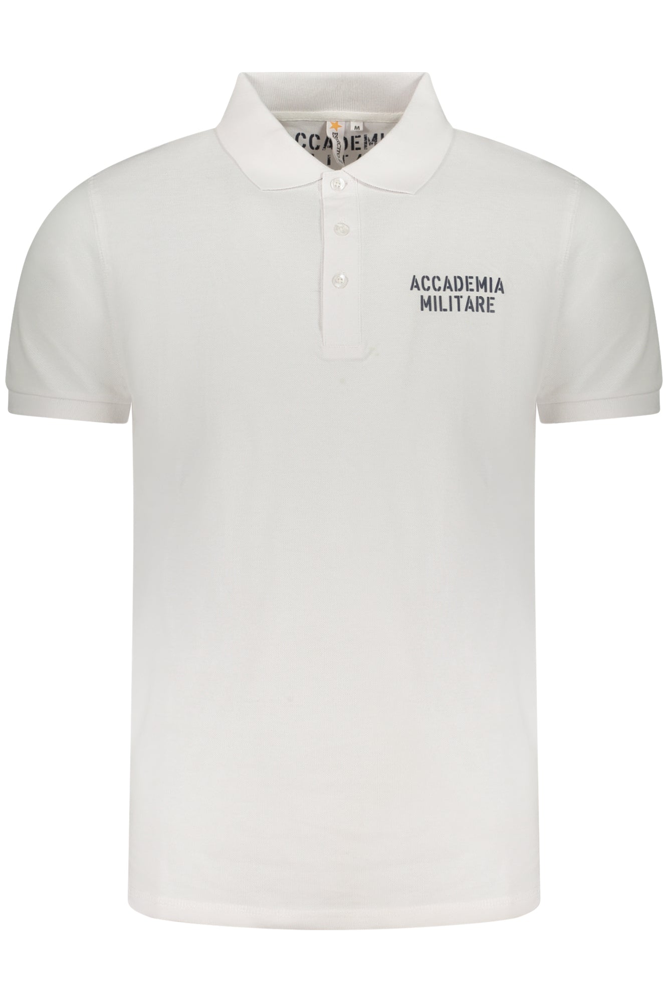 POLO DE MANGA CORTA PARA HOMBRE DE LA ACADEMIA MILITAR, BLANCO 
