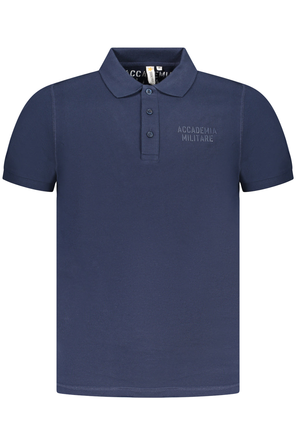 POLO DE MANGA CORTA PARA HOMBRE DE LA ACADEMIA MILITAR, AZUL 