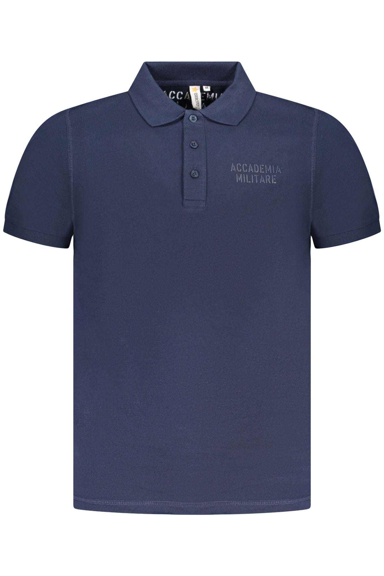 POLO DE MANGA CORTA PARA HOMBRE DE LA ACADEMIA MILITAR, AZUL 