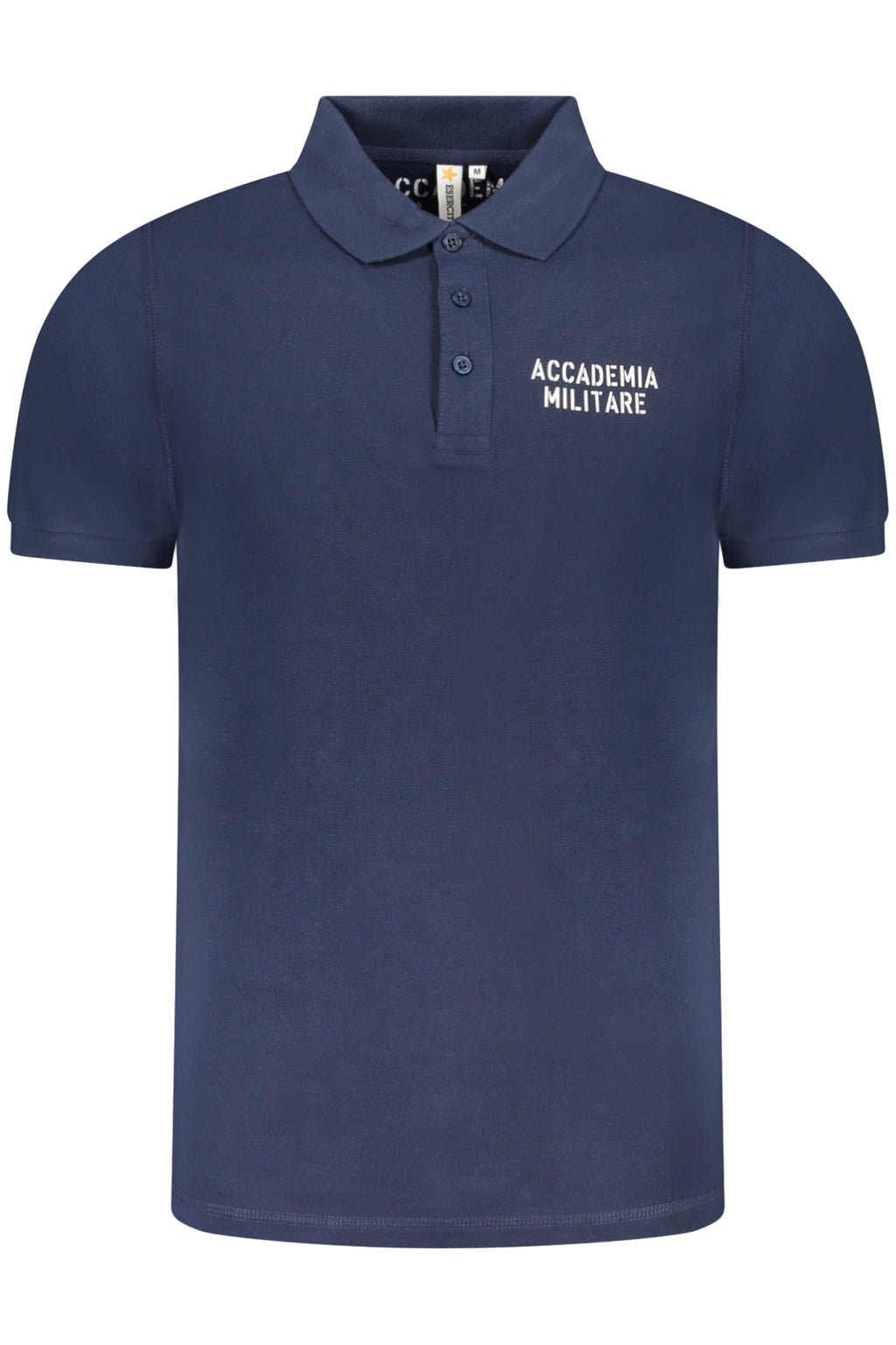 POLO DE MANGA CORTA PARA HOMBRE DE LA ACADEMIA MILITAR, AZUL 