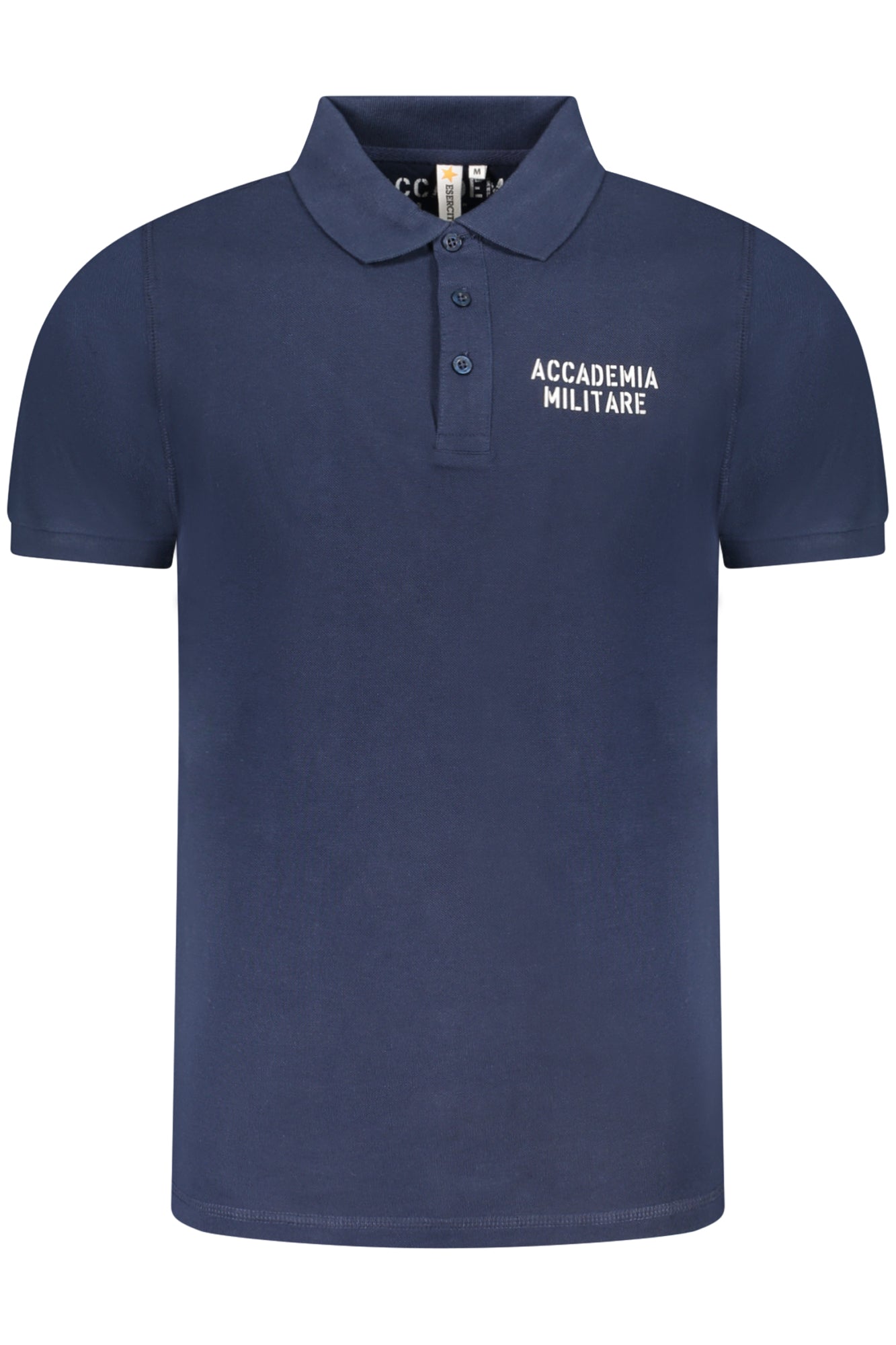 POLO DE MANGA CORTA PARA HOMBRE DE LA ACADEMIA MILITAR, AZUL 