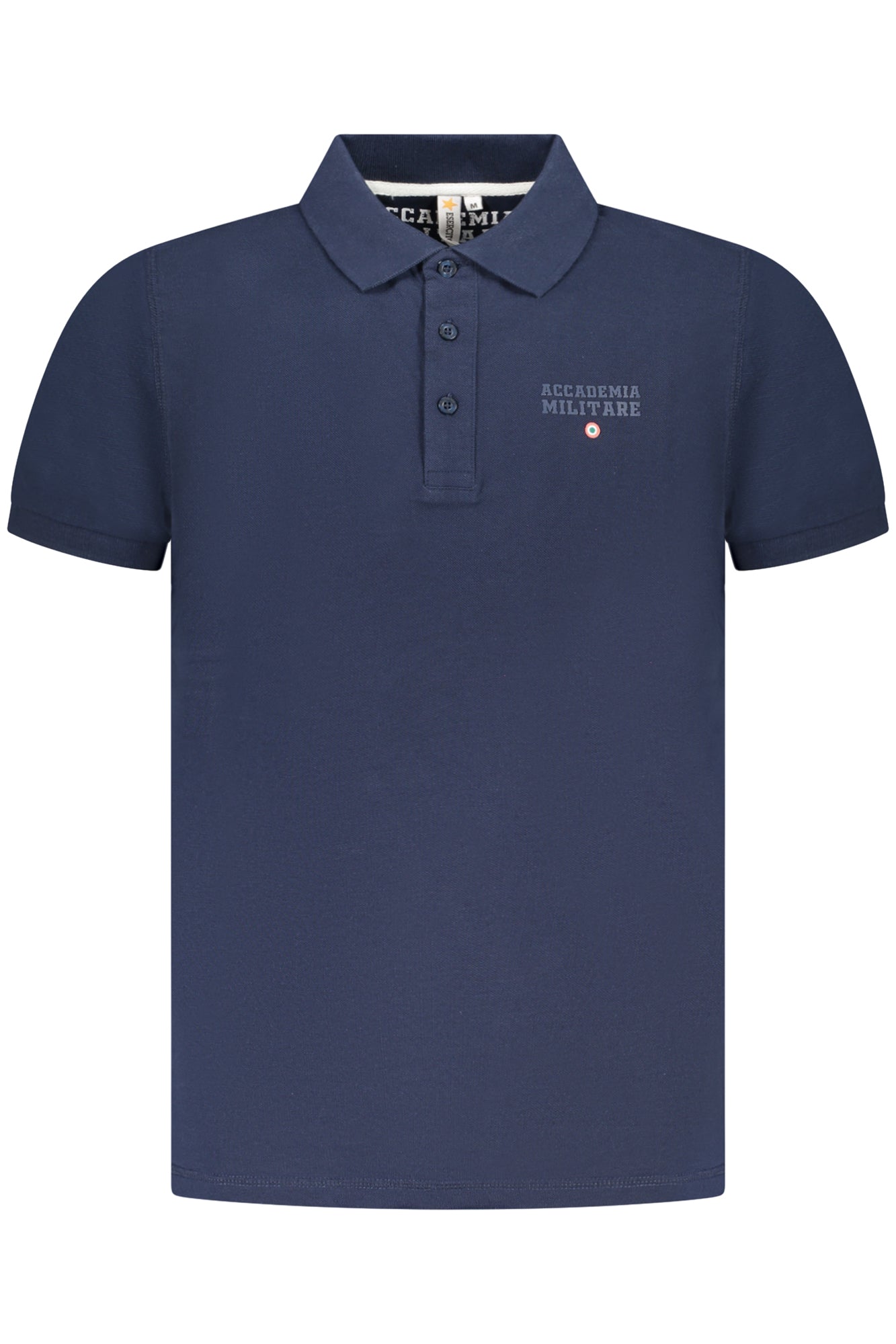 POLO DE MANGA CORTA PARA HOMBRE DE LA ACADEMIA MILITAR, AZUL 
