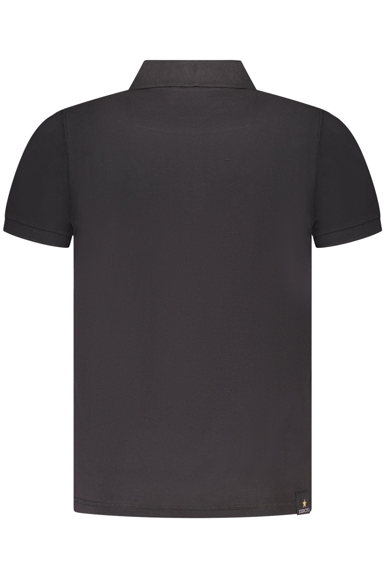 POLO DE MANGA CORTA PARA HOMBRE DE LA ACADEMIA MILITAR, NEGRO 