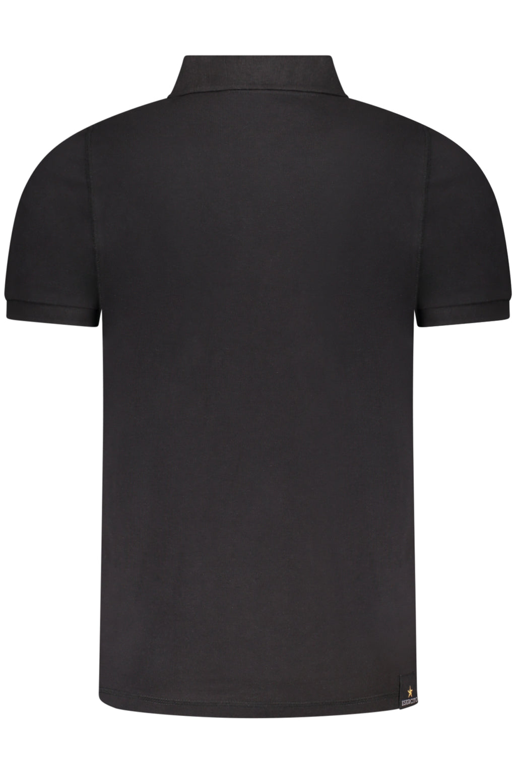 POLO DE MANGA CORTA PARA HOMBRE DE LA ACADEMIA MILITAR, NEGRO 