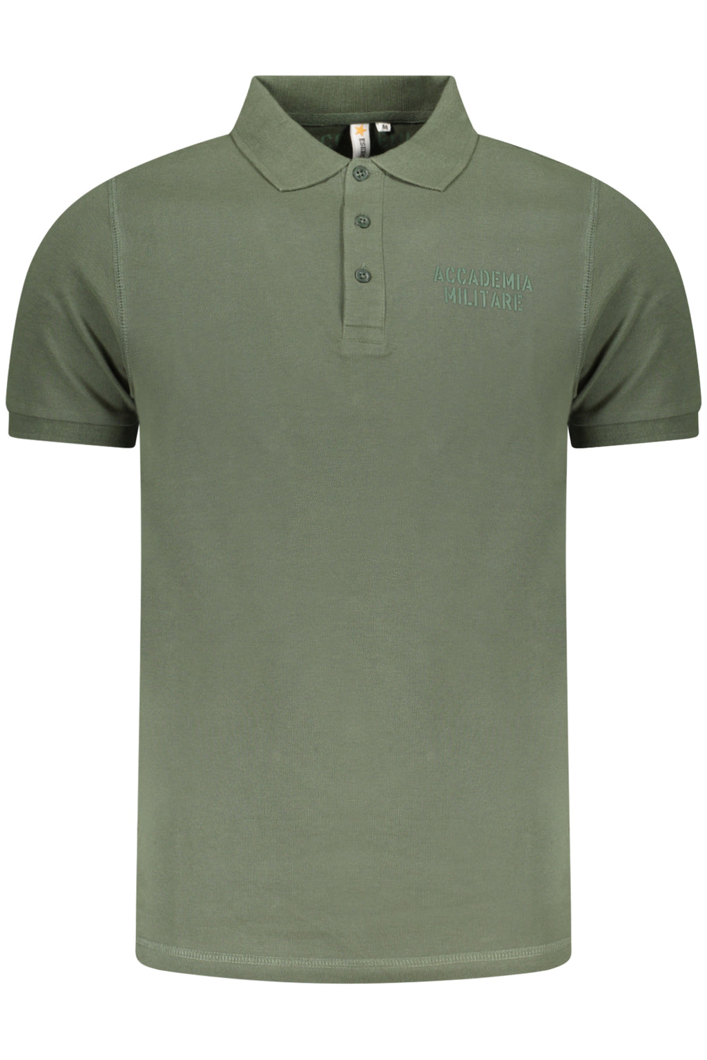 POLO DE MANGA CORTA PARA HOMBRE DE LA ACADEMIA MILITAR, VERDE 
