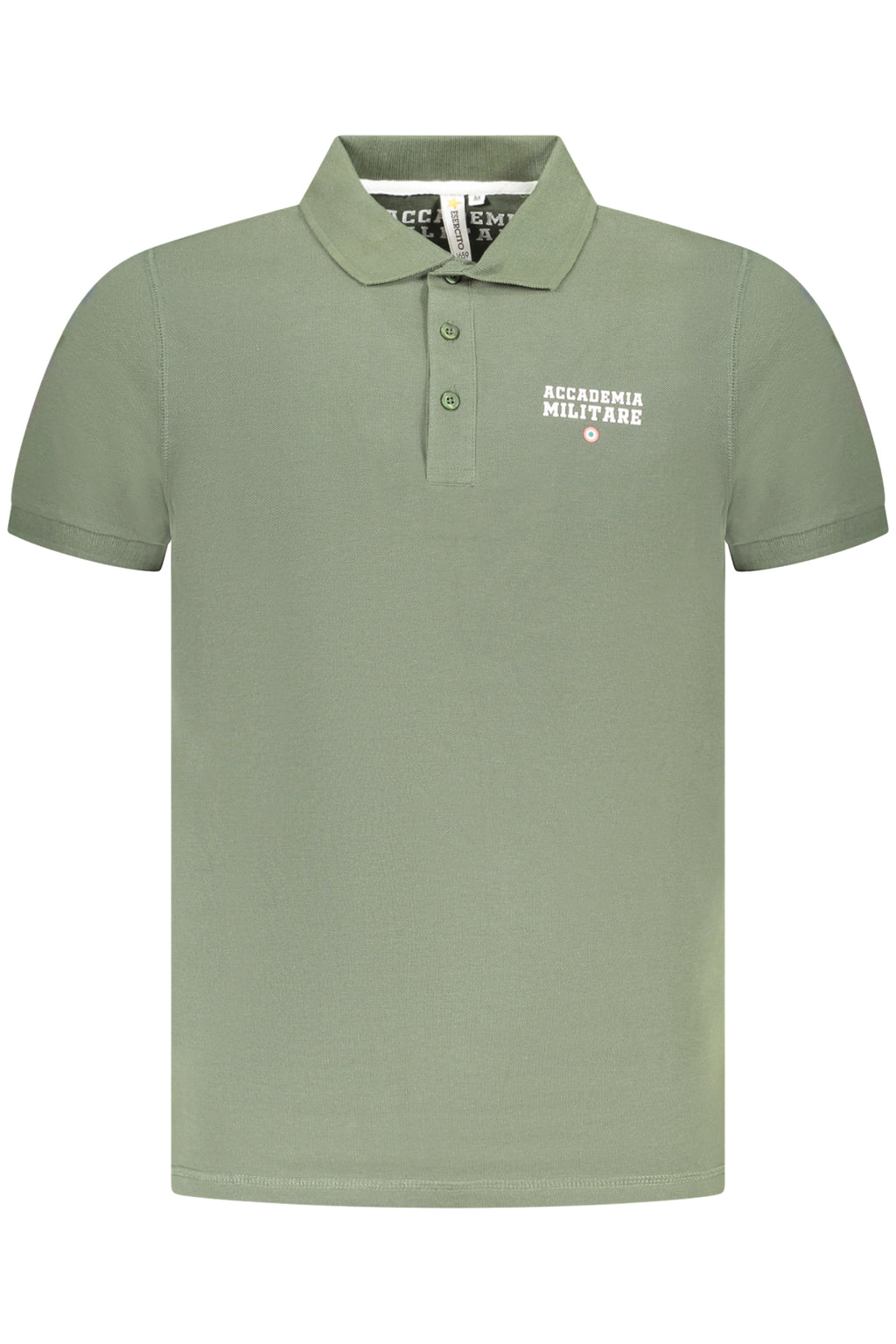 POLO DE MANGA CORTA PARA HOMBRE DE LA ACADEMIA MILITAR, VERDE 