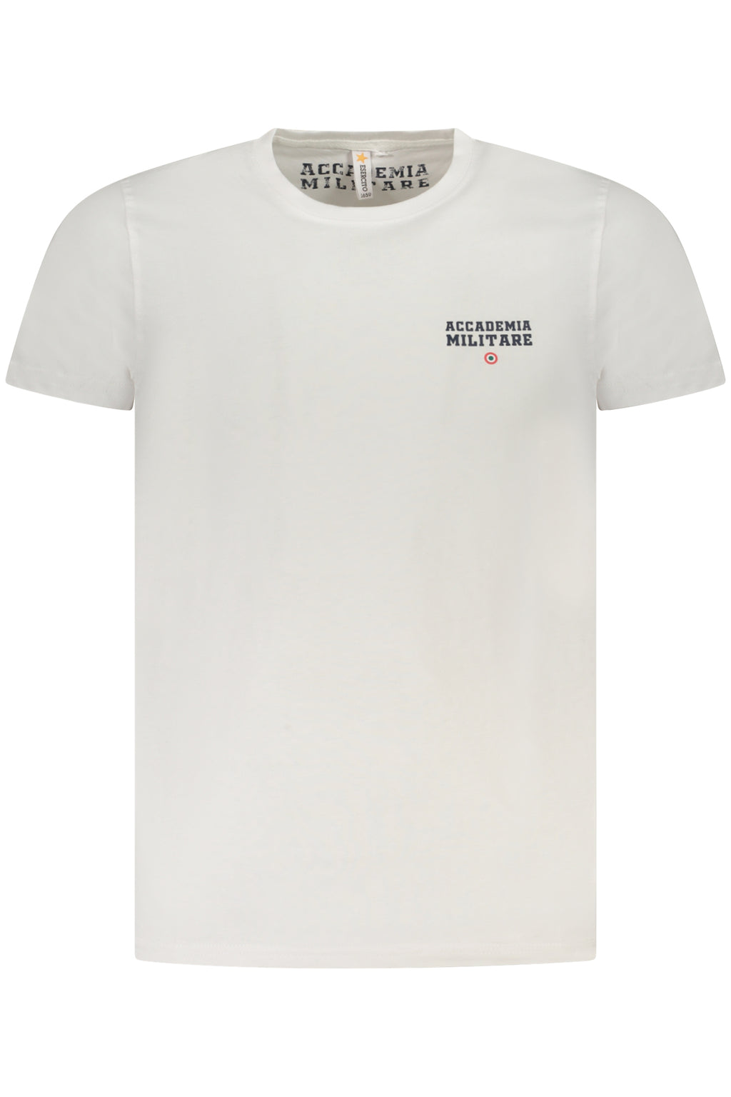 CAMISETA DE MANGA CORTA PARA HOMBRE DE LA ACADEMIA MILITAR BLANCA 