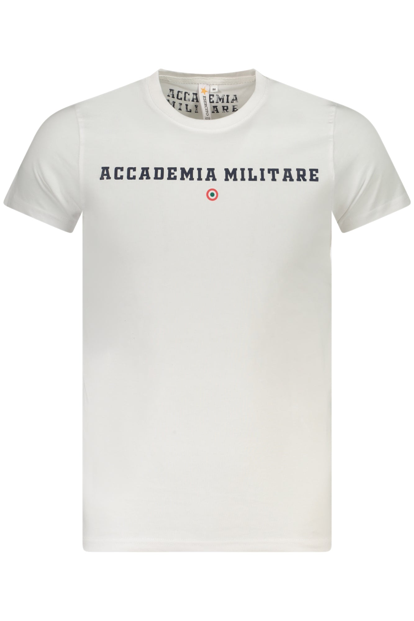 CAMISETA DE MANGA CORTA PARA HOMBRE DE LA ACADEMIA MILITAR BLANCA 