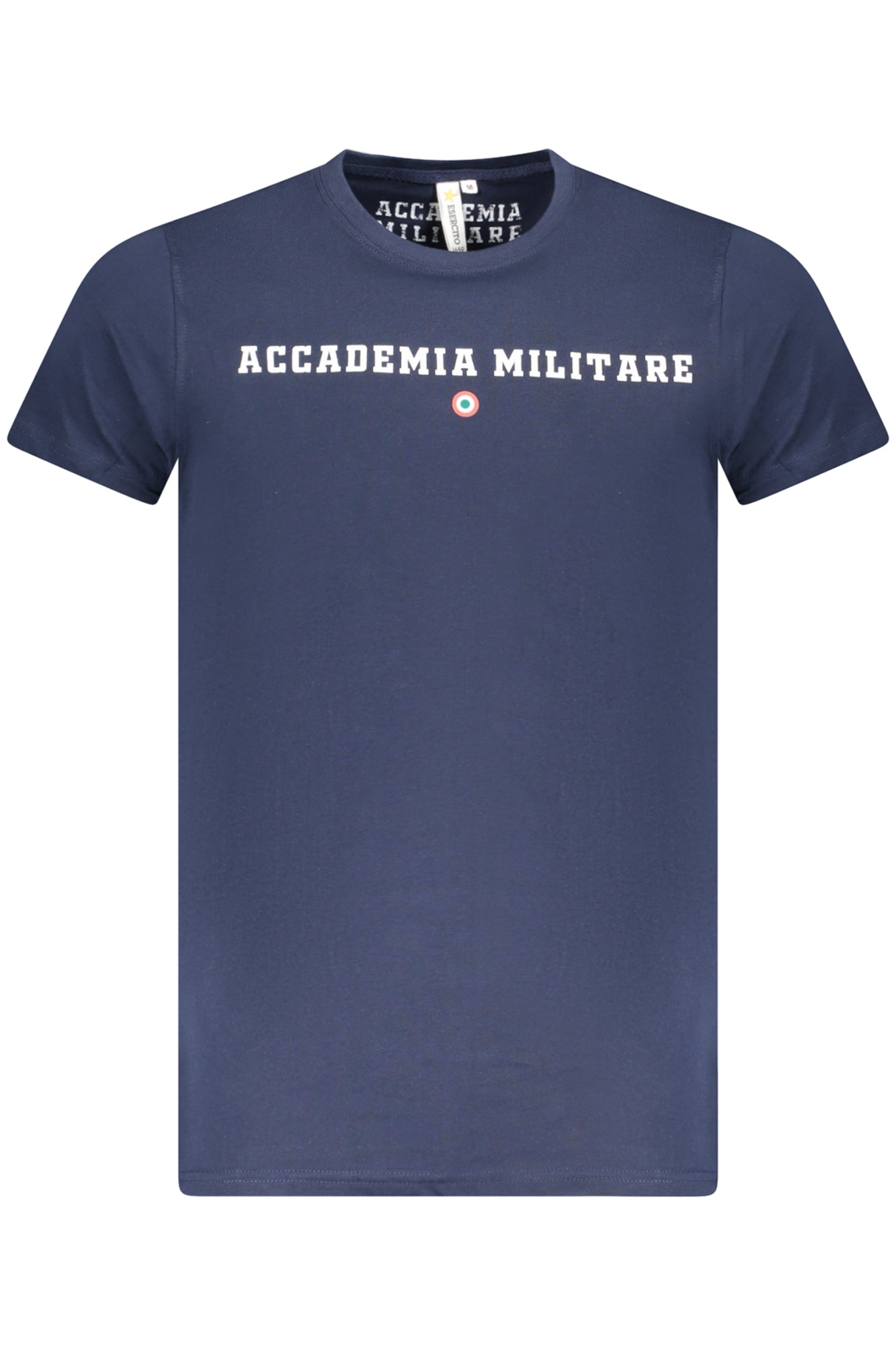 CAMISETA DE MANGA CORTA PARA HOMBRE DE LA ACADEMIA MILITAR, AZUL 