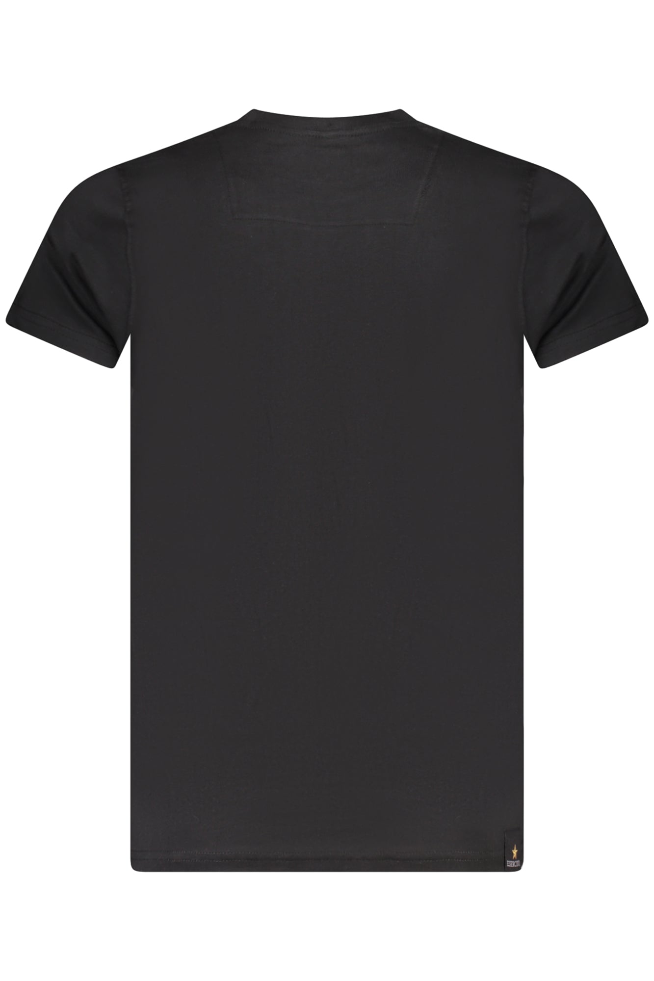 CAMISETA DE MANGA CORTA NEGRA PARA HOMBRE DE LA ACADEMIA MILITAR 