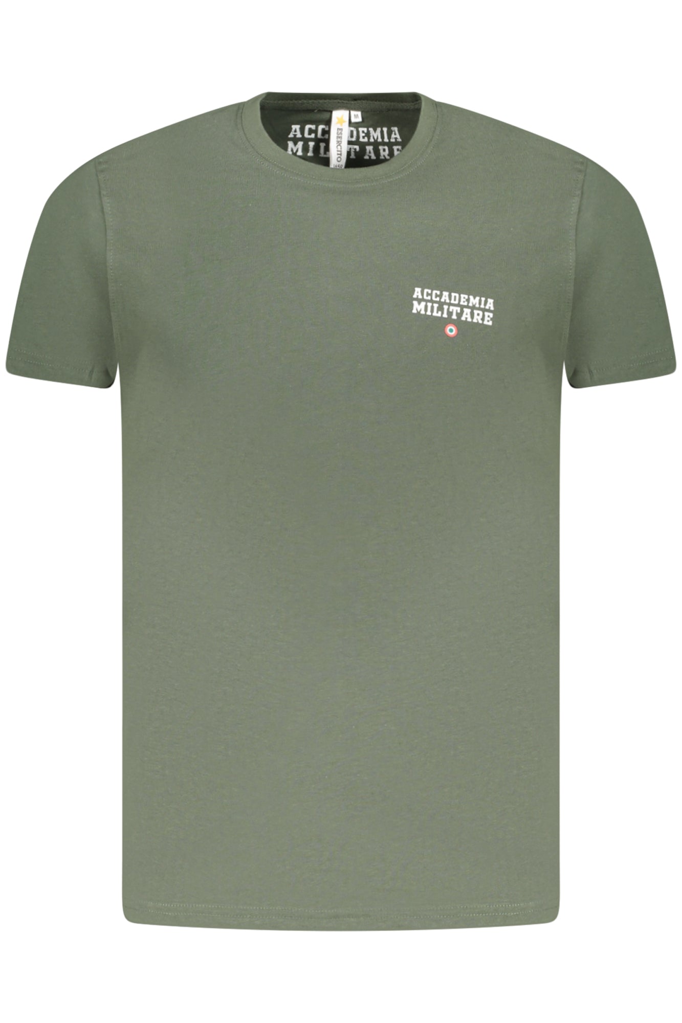 CAMISETA DE MANGA CORTA PARA HOMBRE DE LA ACADEMIA MILITAR VERDE 