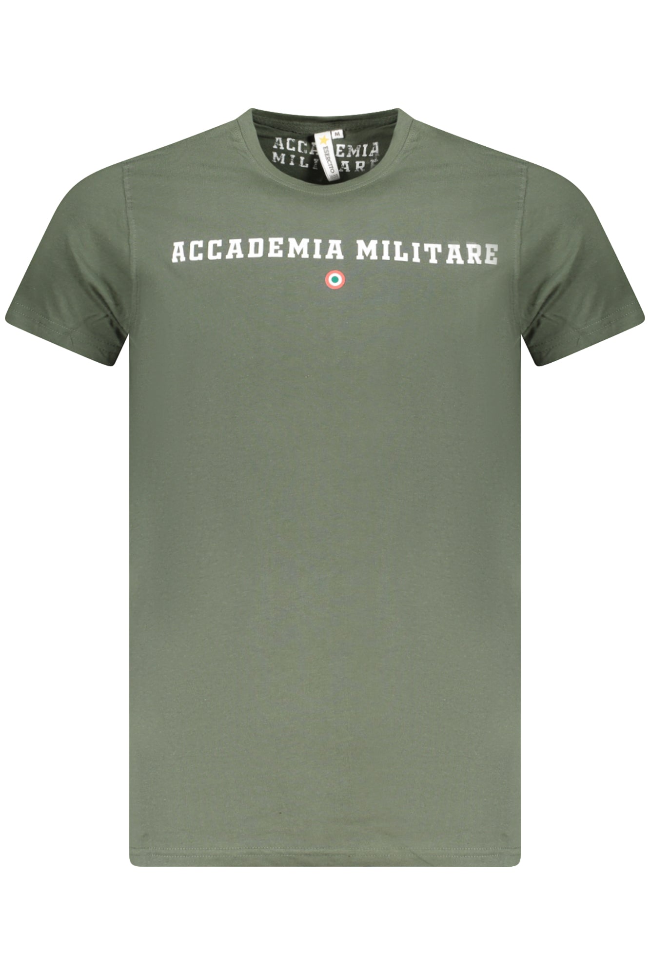 CAMISETA DE MANGA CORTA PARA HOMBRE DE LA ACADEMIA MILITAR VERDE 