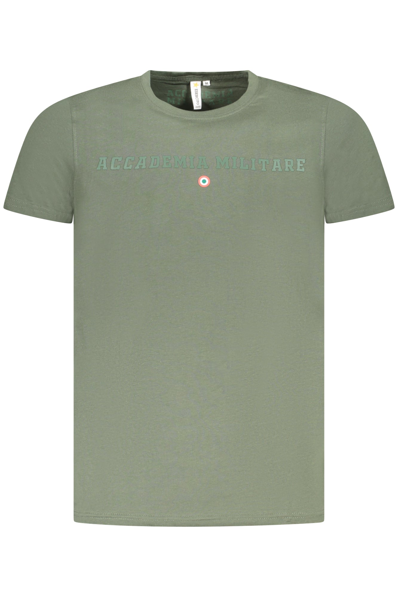 CAMISETA DE MANGA CORTA PARA HOMBRE DE LA ACADEMIA MILITAR VERDE 