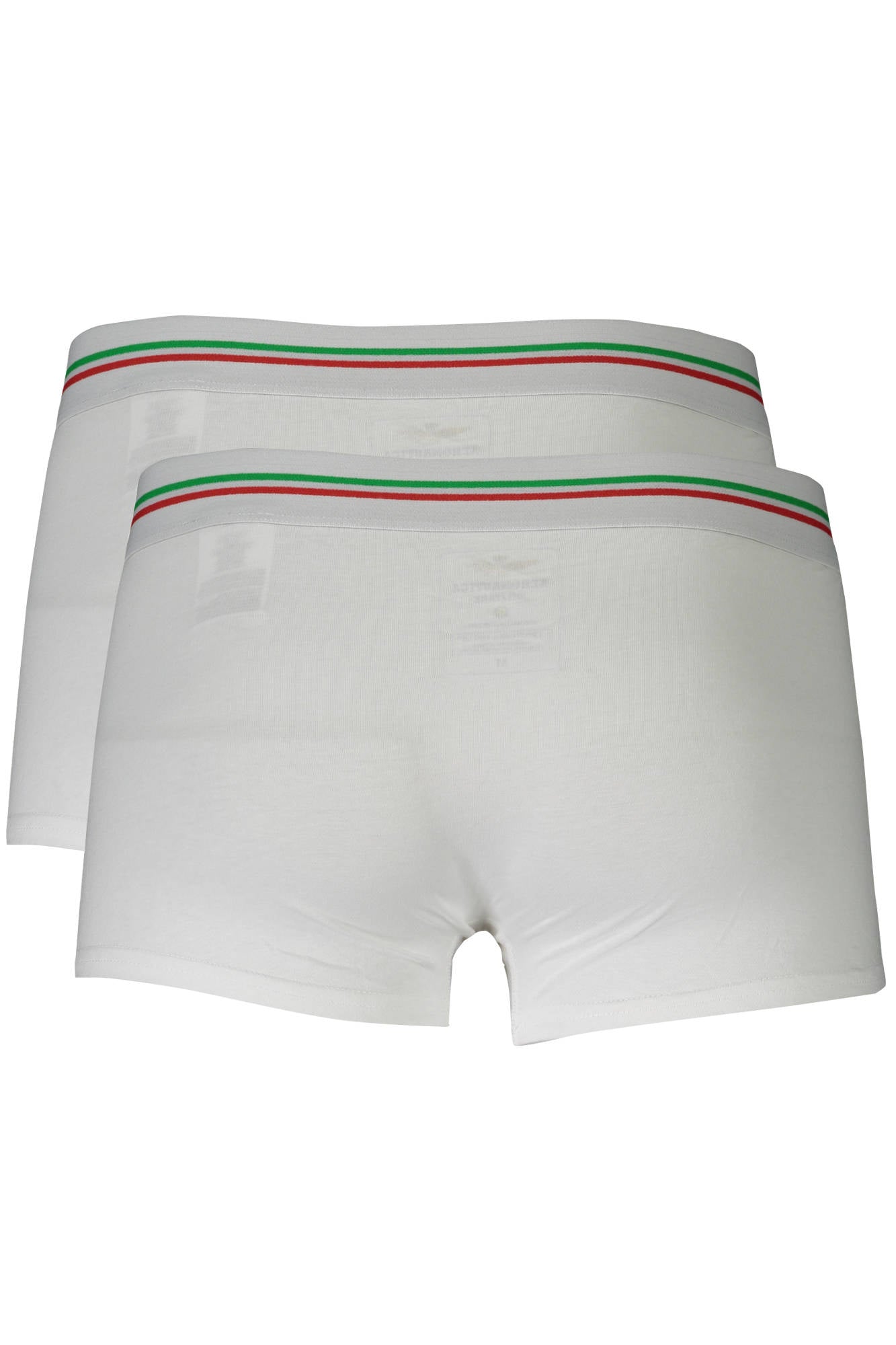 AERONAUTICA MILITARE MEN'S WHITE BOXER 