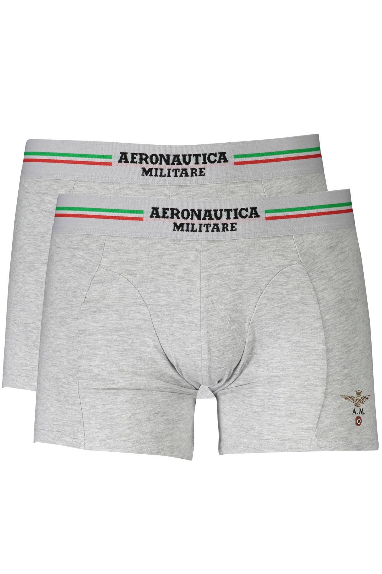 AERONAUTICA MILITARE MEN'S BOXER SHORTS GREY 