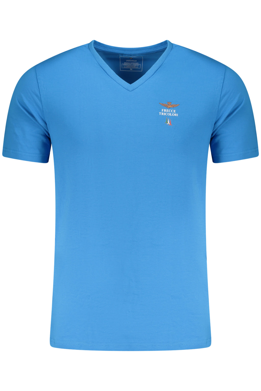 CAMISETA DE ABRIGO AZUL CLARO PARA HOMBRE AERONAUTICA MILITARE 