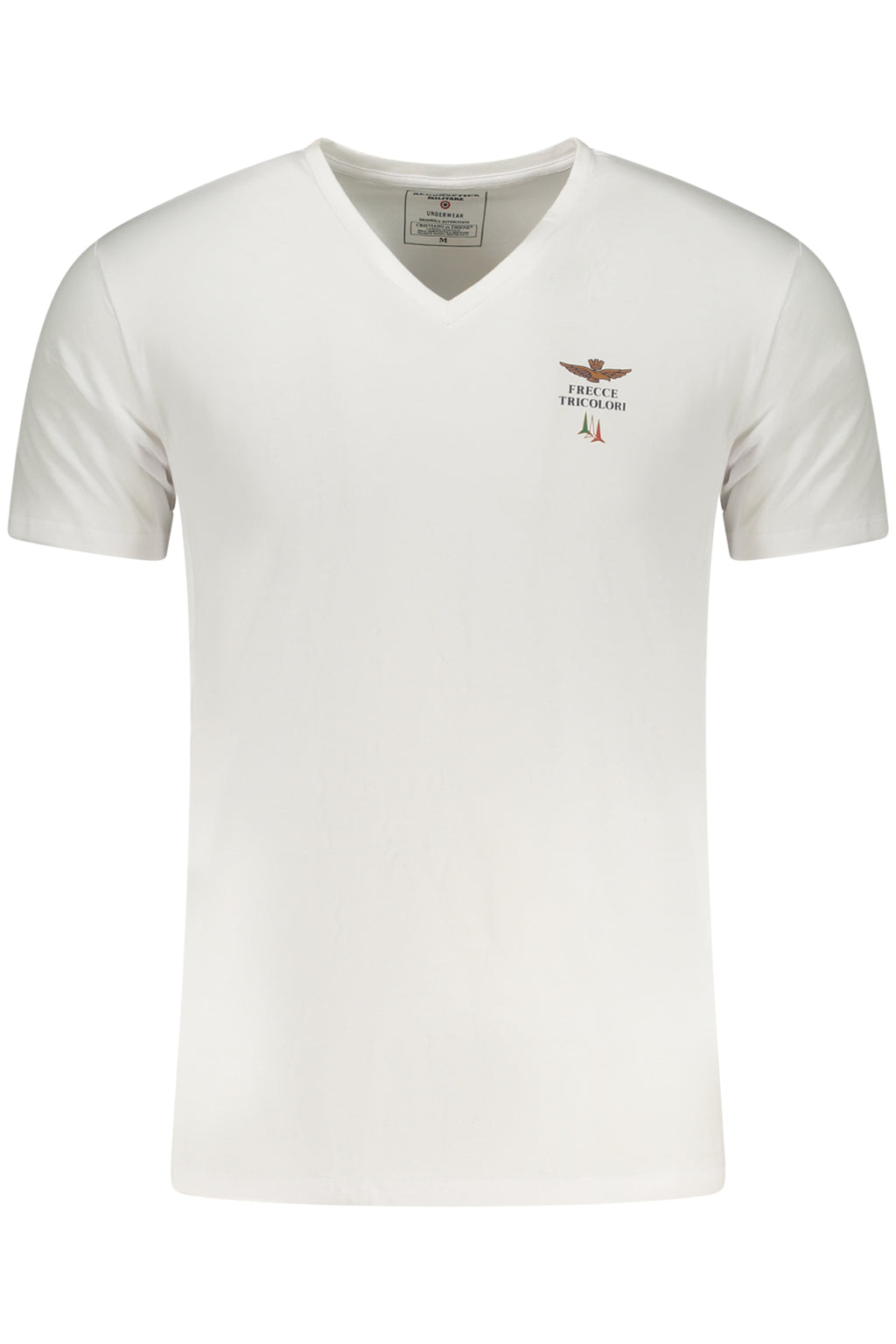 AERONAUTICA MILITARE MEN'S WHITE OUTDOOR T-SHIRT 