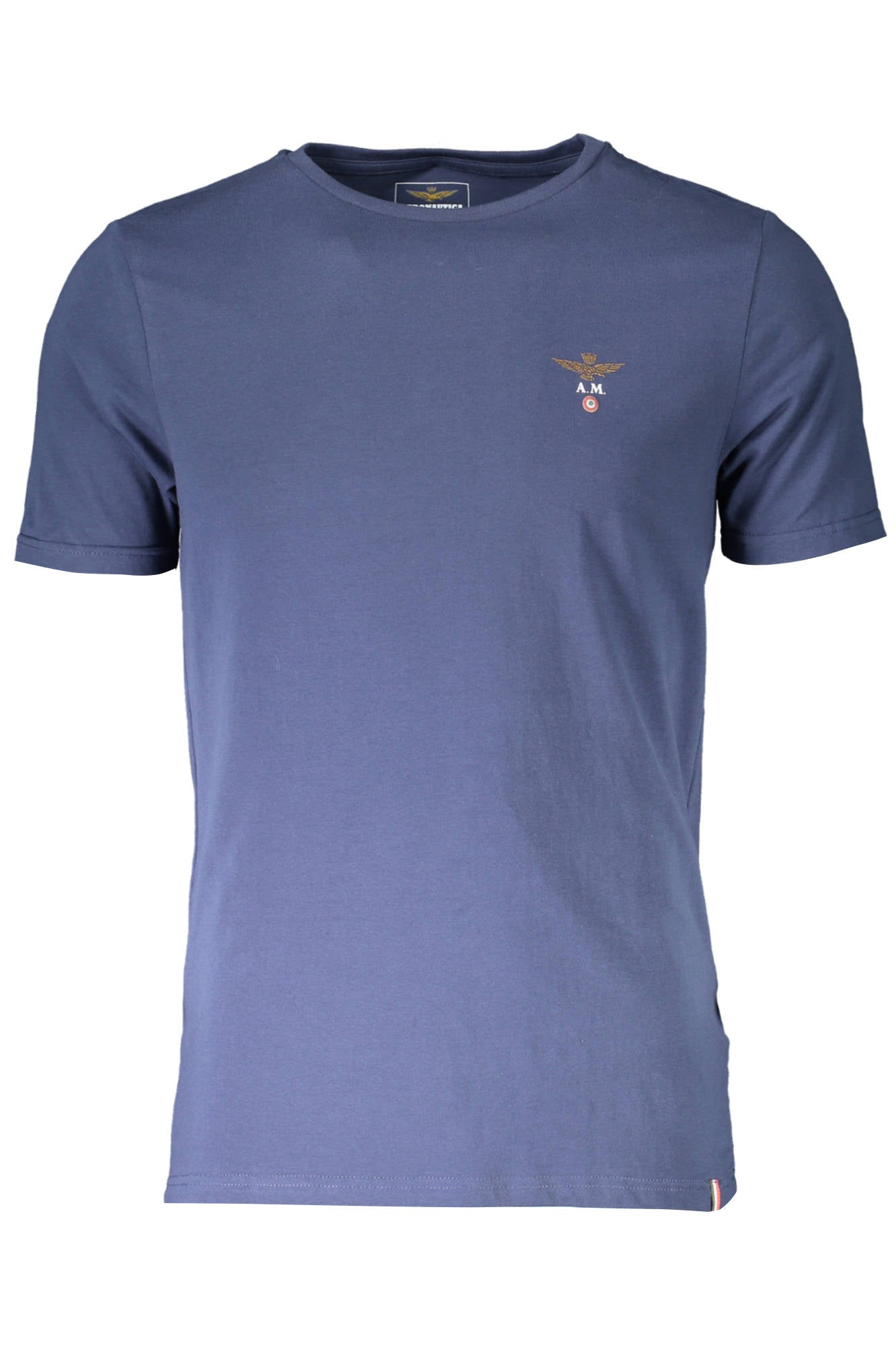 AERONAUTICA MILITARE MEN'S BLUE OUTERWEAR T-SHIRT 