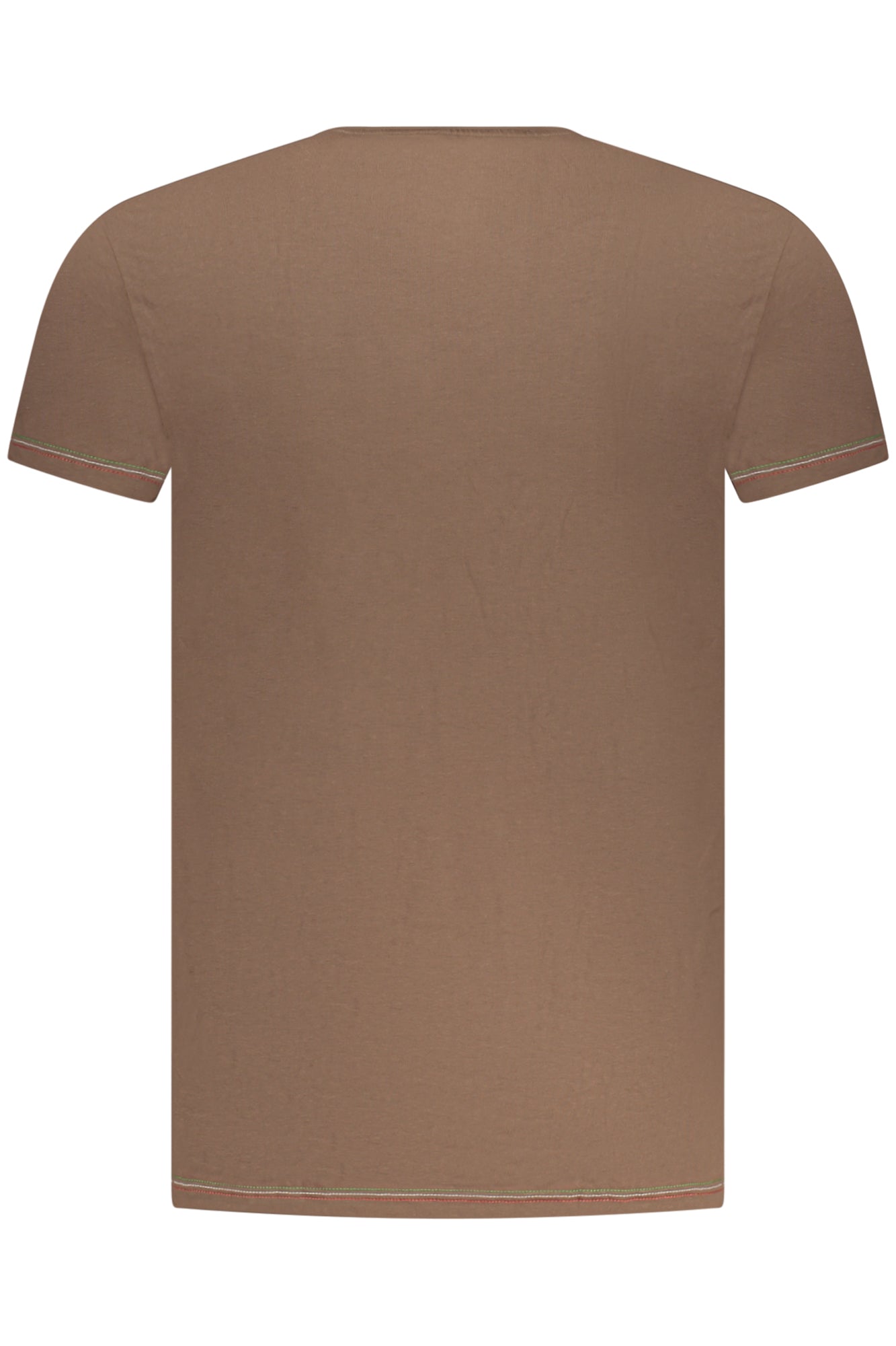 AERONAUTICA MILITARE MEN'S BROWN OUTERWEAR T-SHIRT 