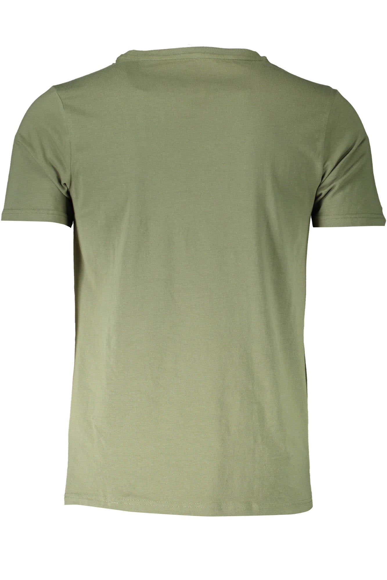 AERONAUTICA MILITARE MEN'S GREEN OUTDOOR T-SHIRT 