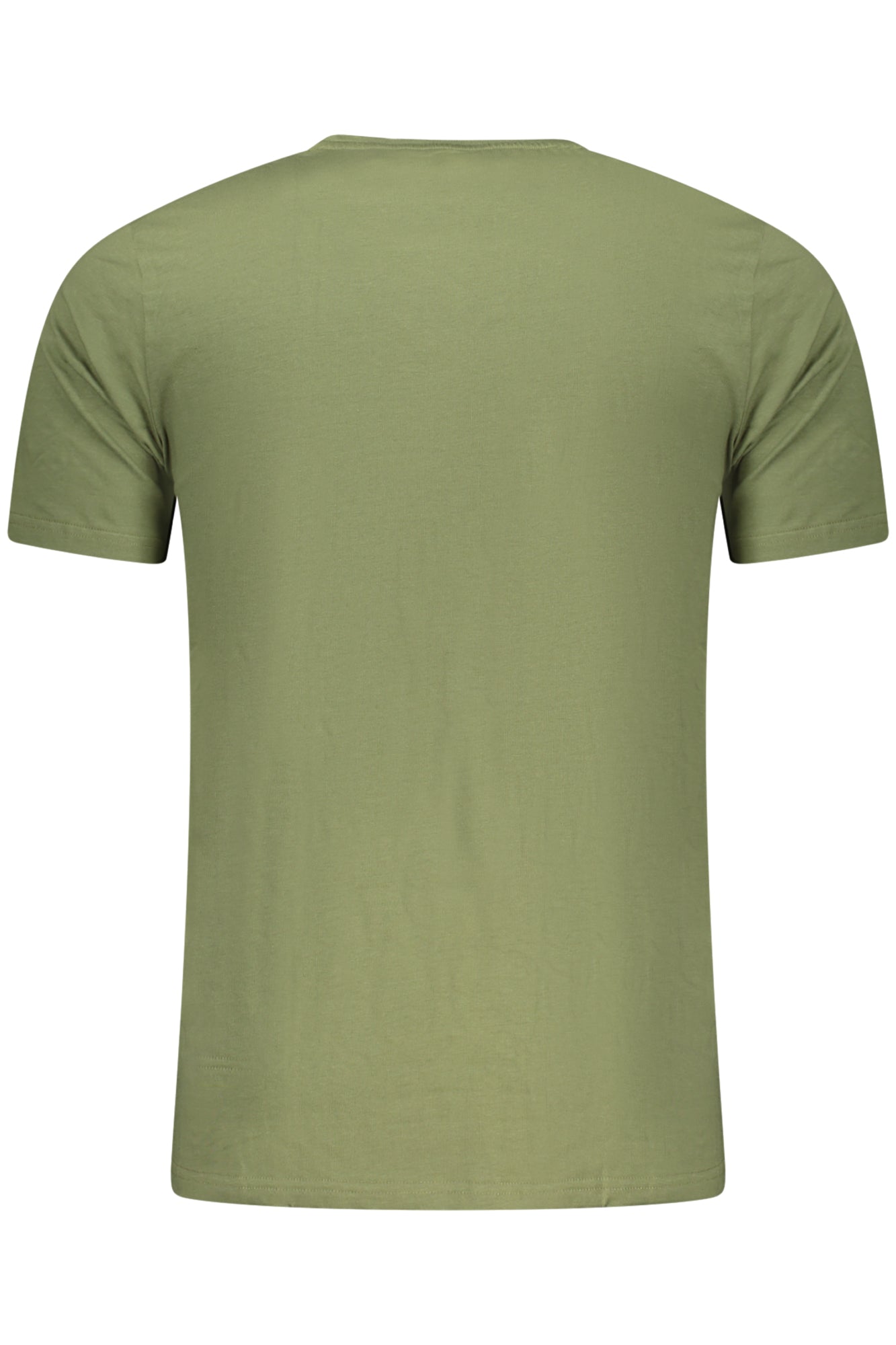 AERONAUTICA MILITARE MEN'S GREEN OUTDOOR T-SHIRT 