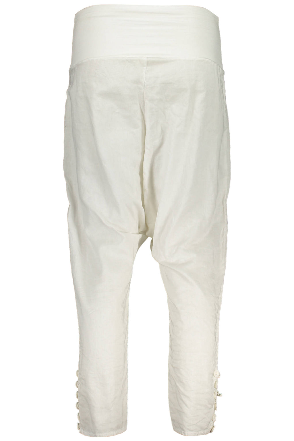 AGATHA WOMEN'S WHITE TROUSERS 