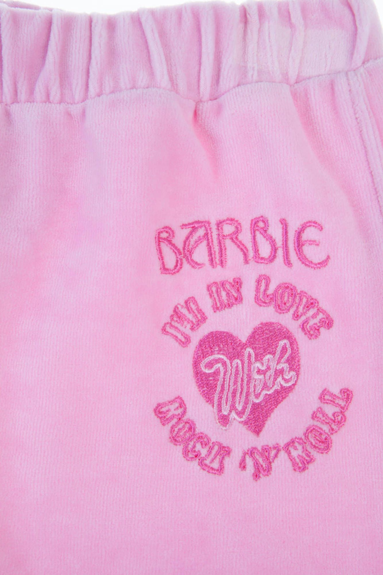 BARBIE PANTALONE BAMBINA ROSA