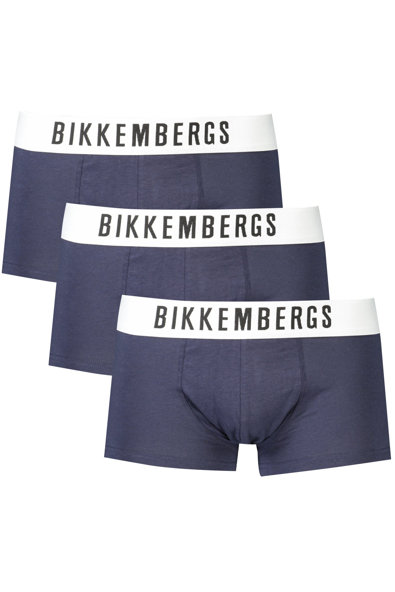 BIKKEMBERGS MEN'S BLUE BOXER 
