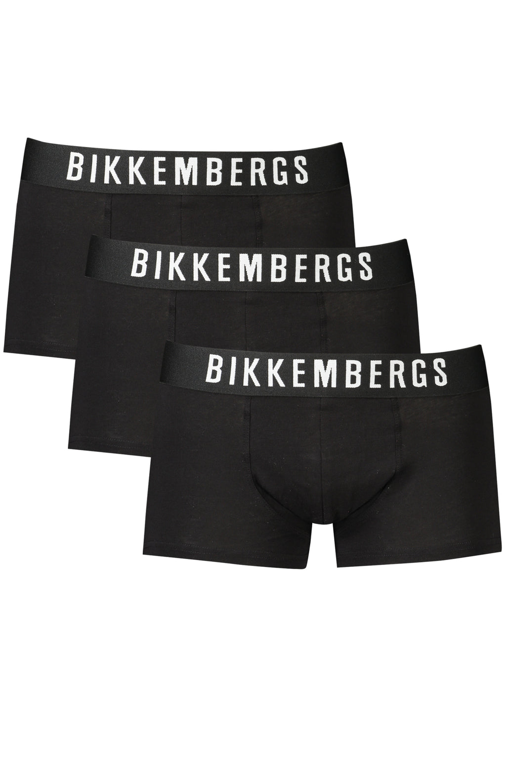 BIKKEMBERGS MEN'S BLACK BOXER 