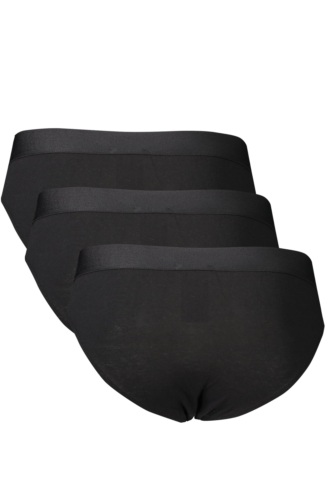 BIKKEMBERGS MEN'S BLACK BRIEFS 