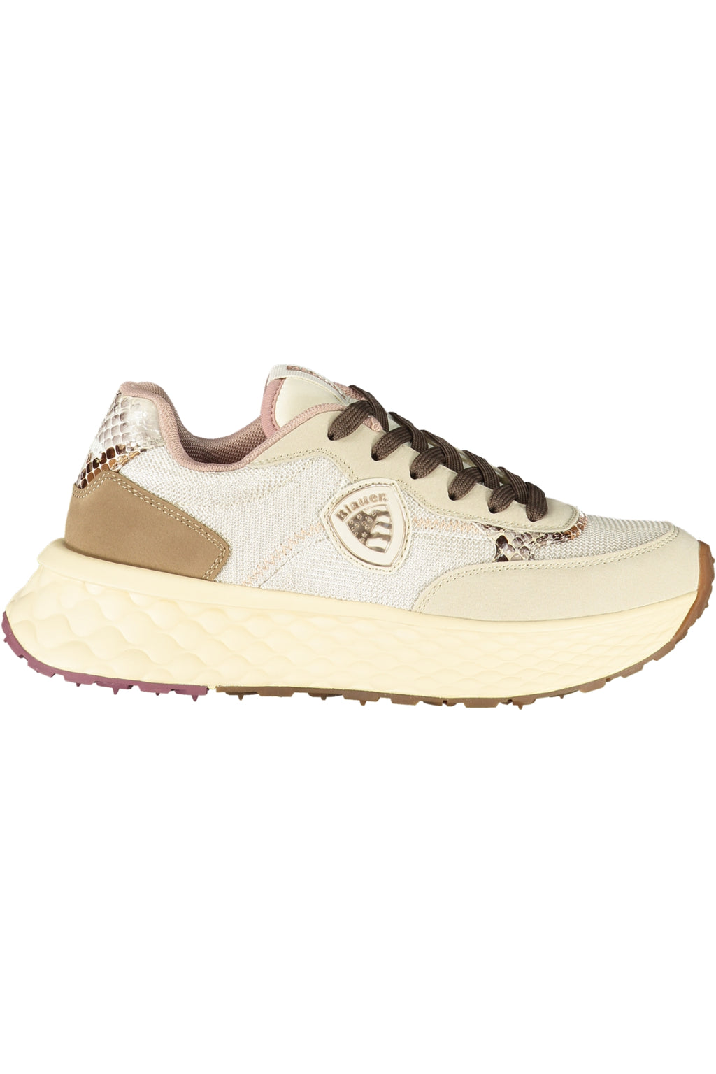 BLAUER WOMEN'S BEIGE SPORTS SHOES 