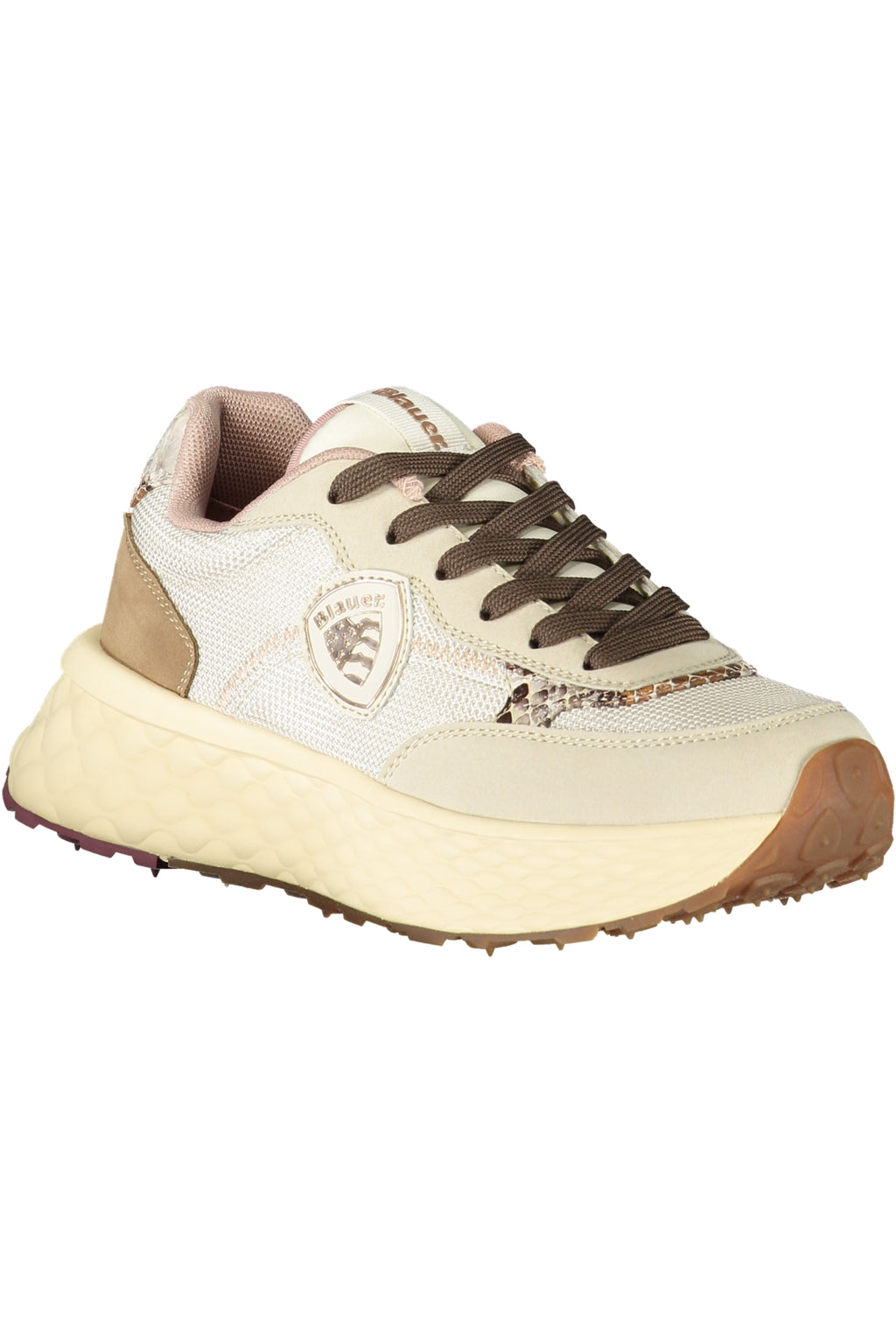 BLAUER WOMEN'S BEIGE SPORTS SHOES 