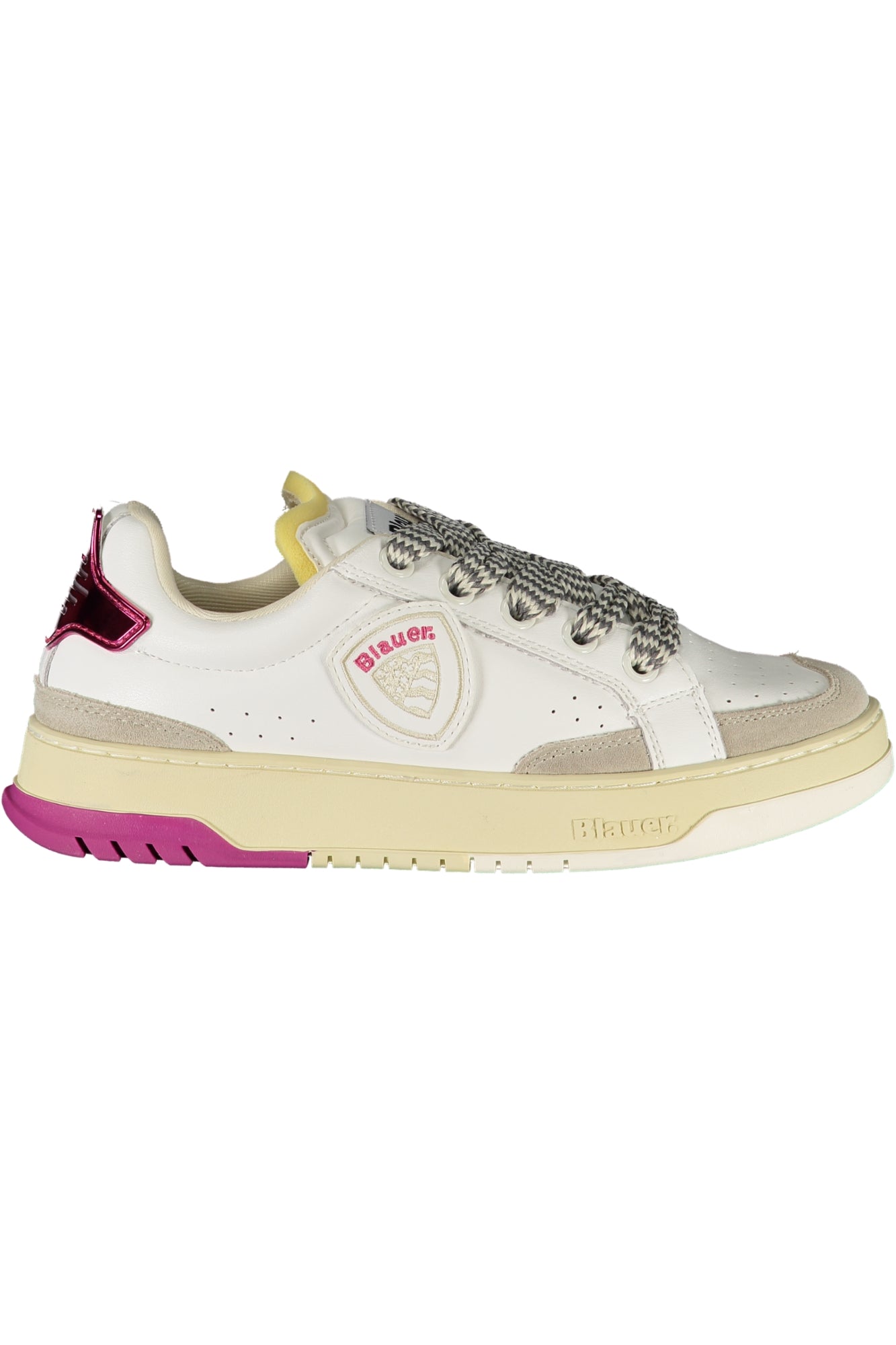 BLAUER WOMEN'S WHITE SPORTS SHOES 