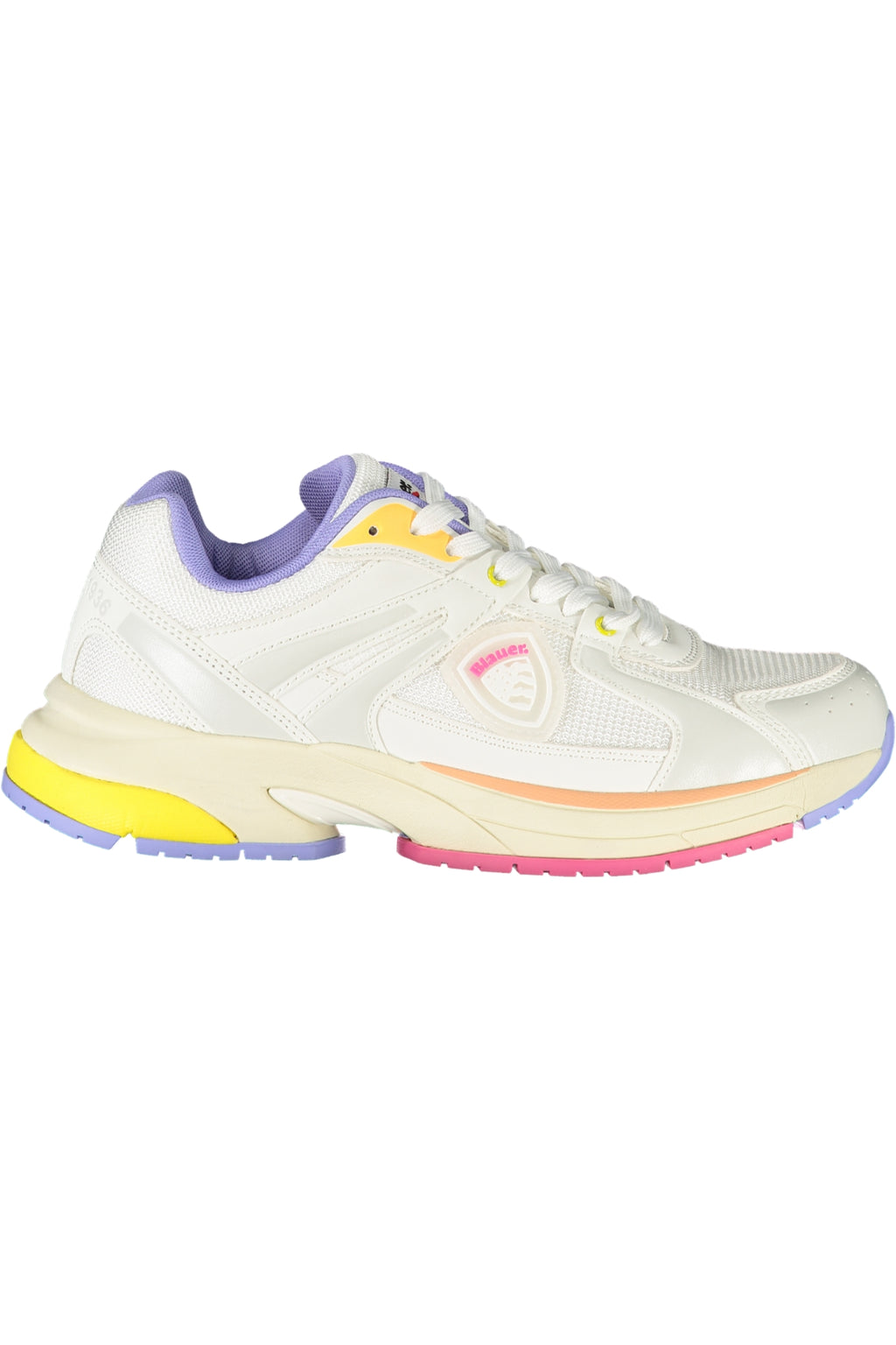 BLAUER WOMEN'S WHITE SPORTS SHOES 