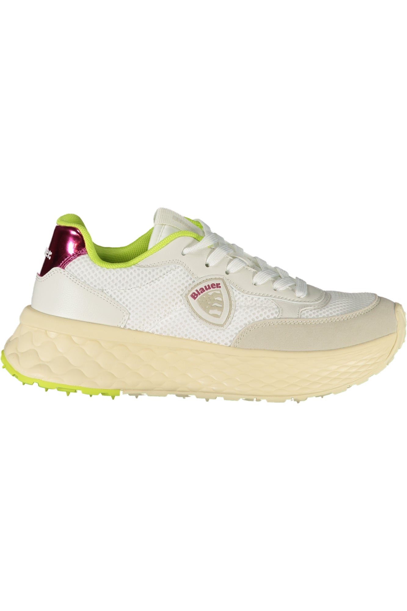 BLAUER WOMEN'S WHITE SPORTS SHOES 