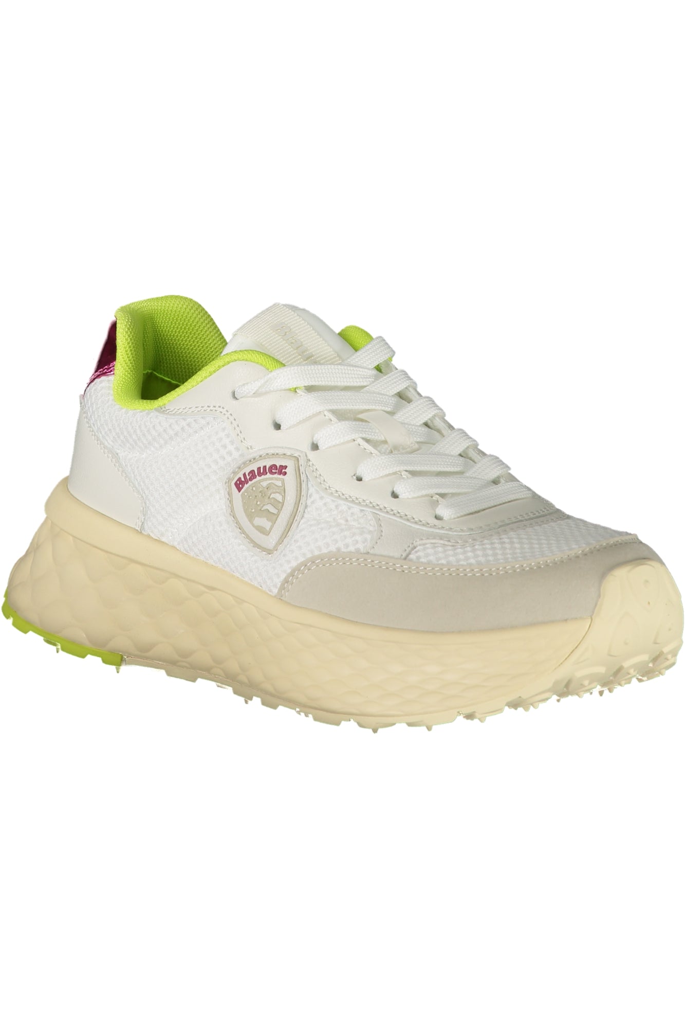 BLAUER WOMEN'S WHITE SPORTS SHOES 
