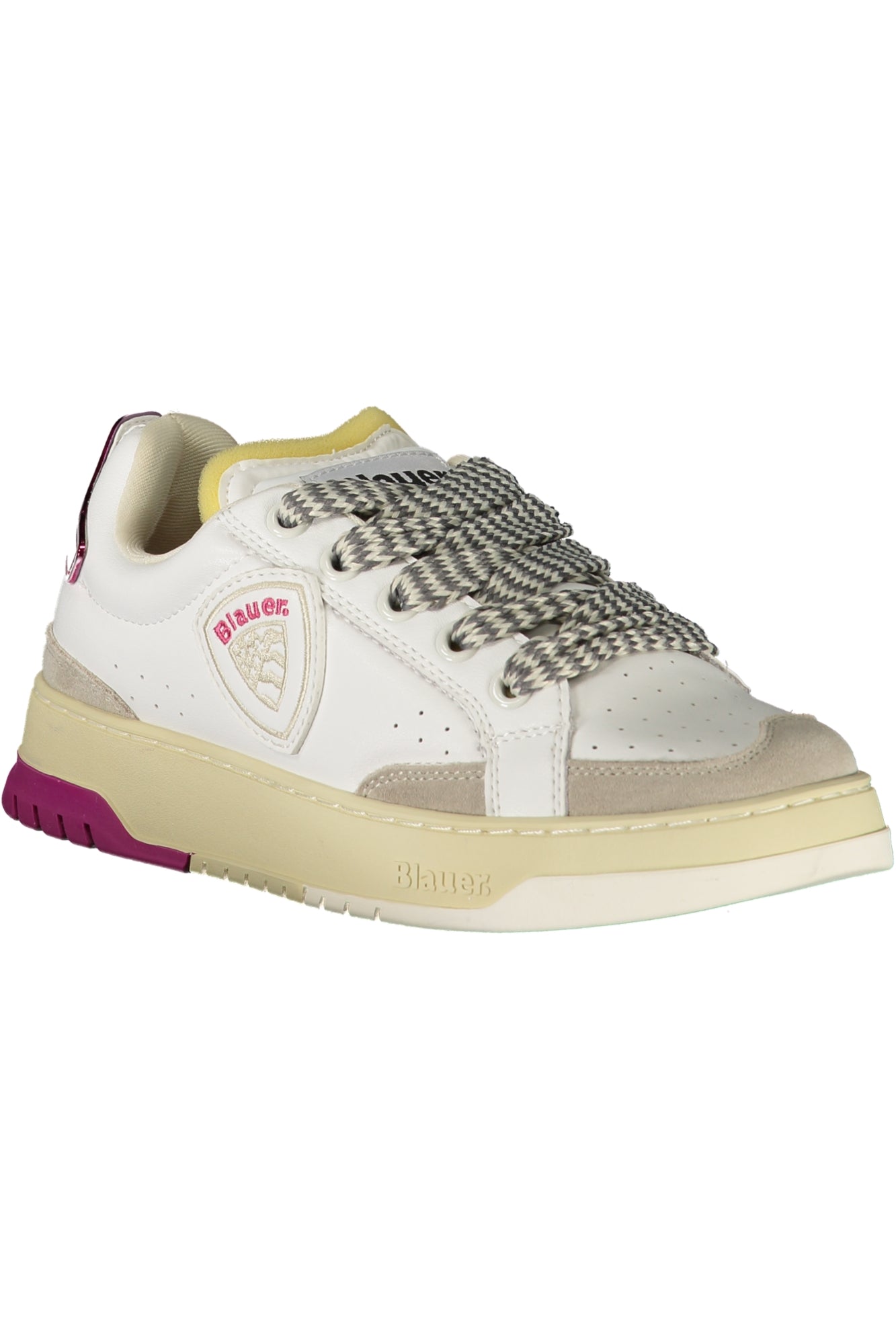 BLAUER WOMEN'S WHITE SPORTS SHOES 