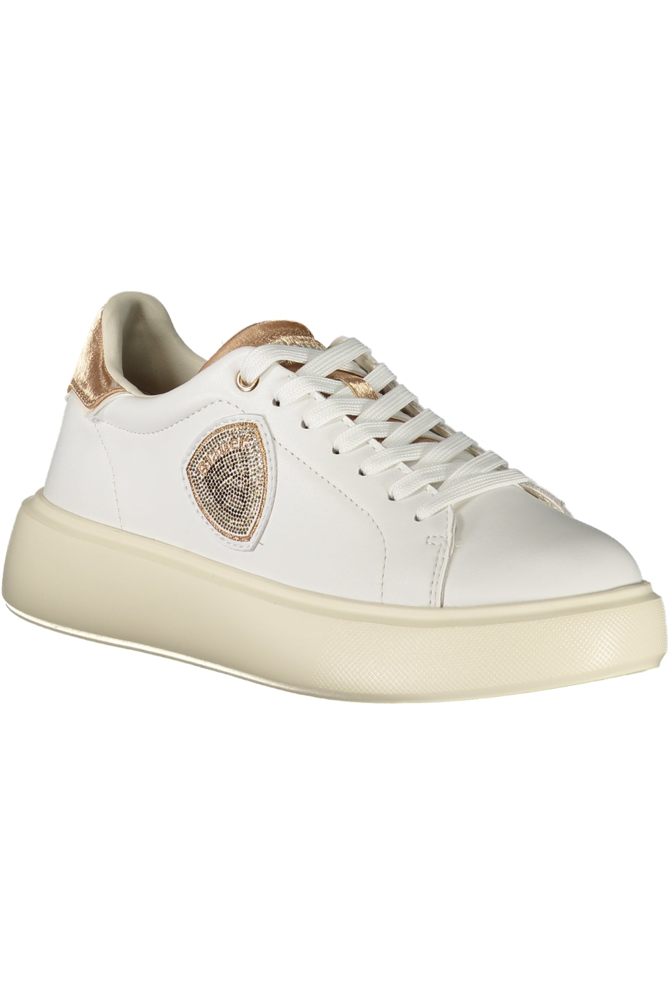 BLAUER WOMEN'S WHITE SPORTS SHOES 