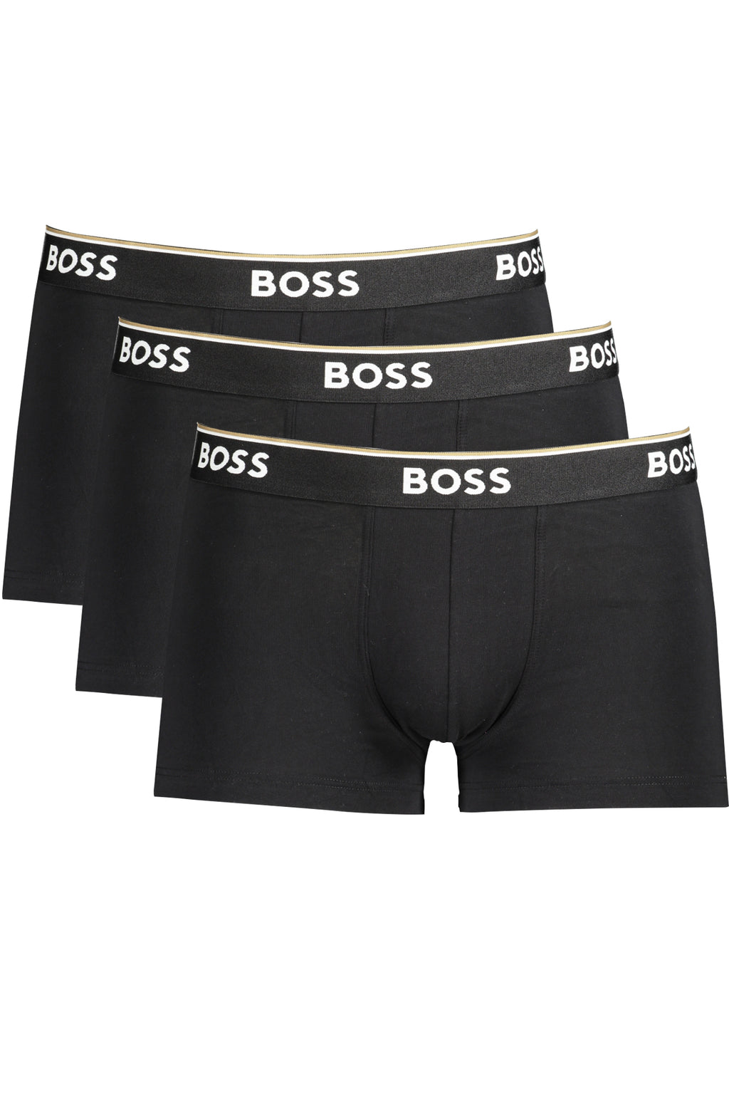 BOSS MEN'S BLACK BOXER 