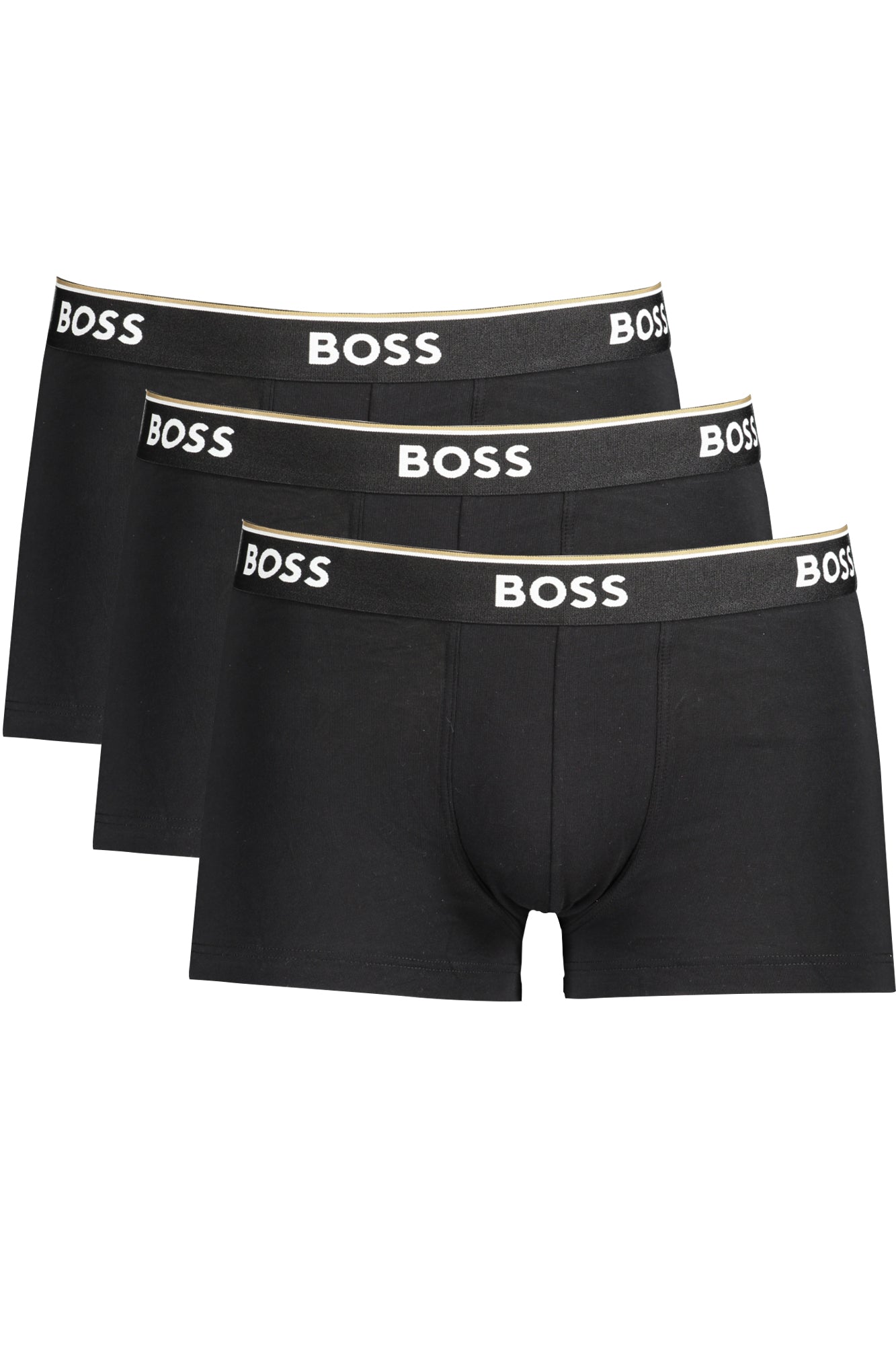 BOSS MEN'S BLACK BOXER 