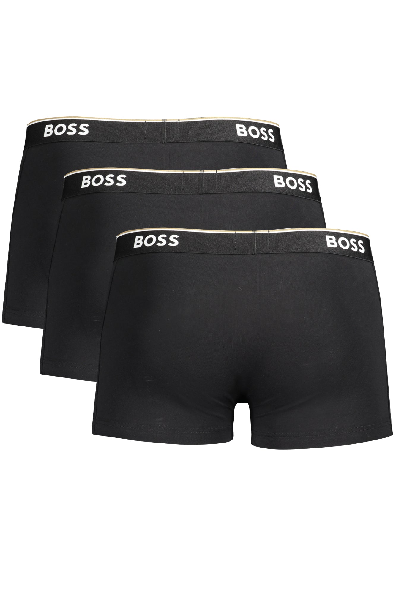 BOSS MEN'S BLACK BOXER 