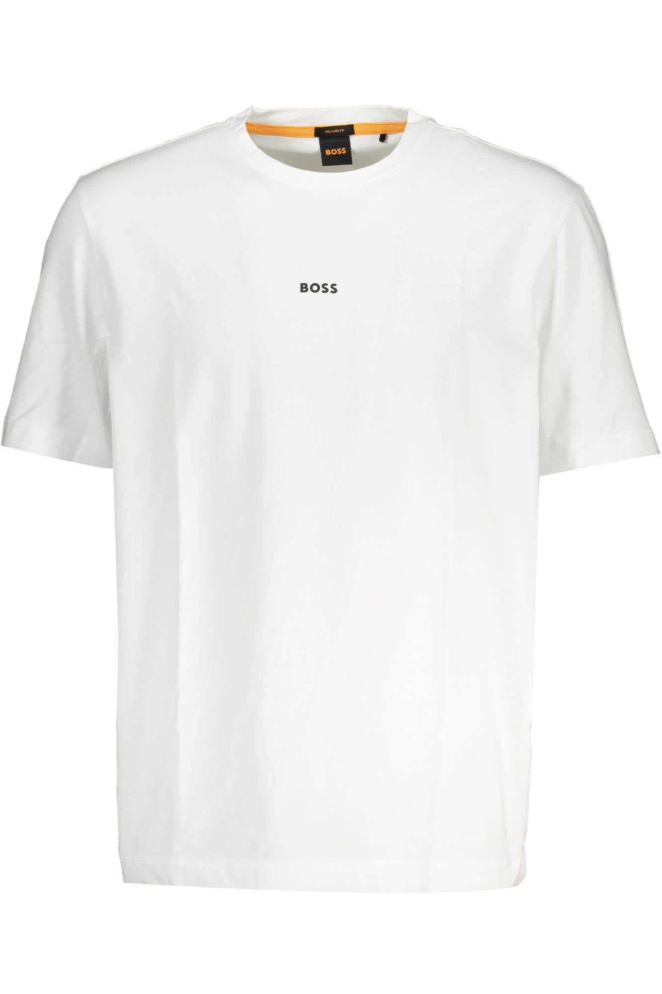 CAMISETA BOSS DE MANGA CORTA PARA HOMBRE BLANCA 
