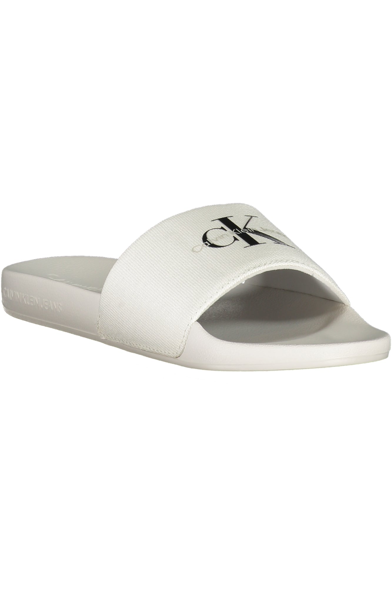 CALVIN KLEIN WOMEN'S WHITE SLIPPER FOOTWEAR 